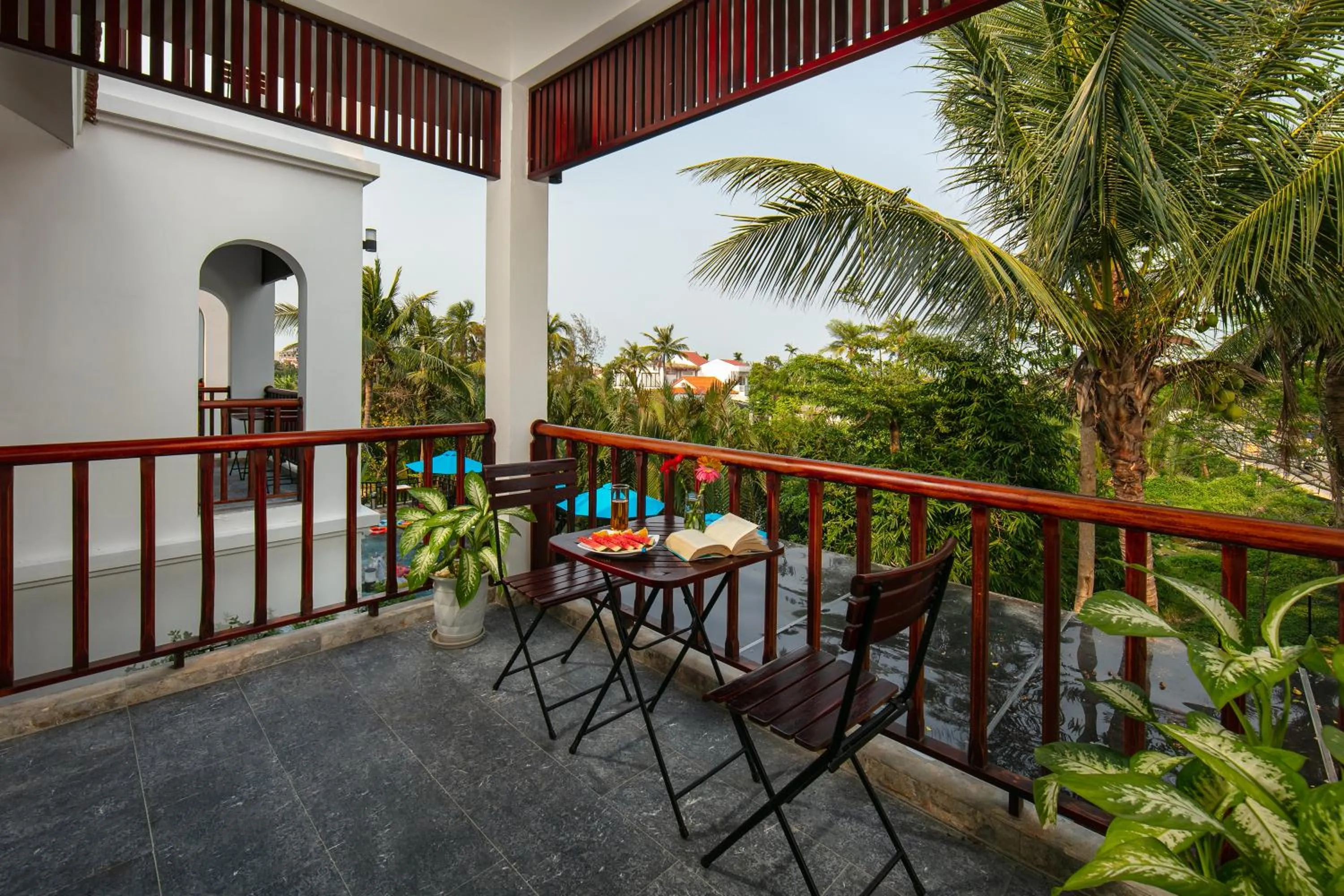 Family Room with Balcony in Hoi An Riverside Villas & Apartments