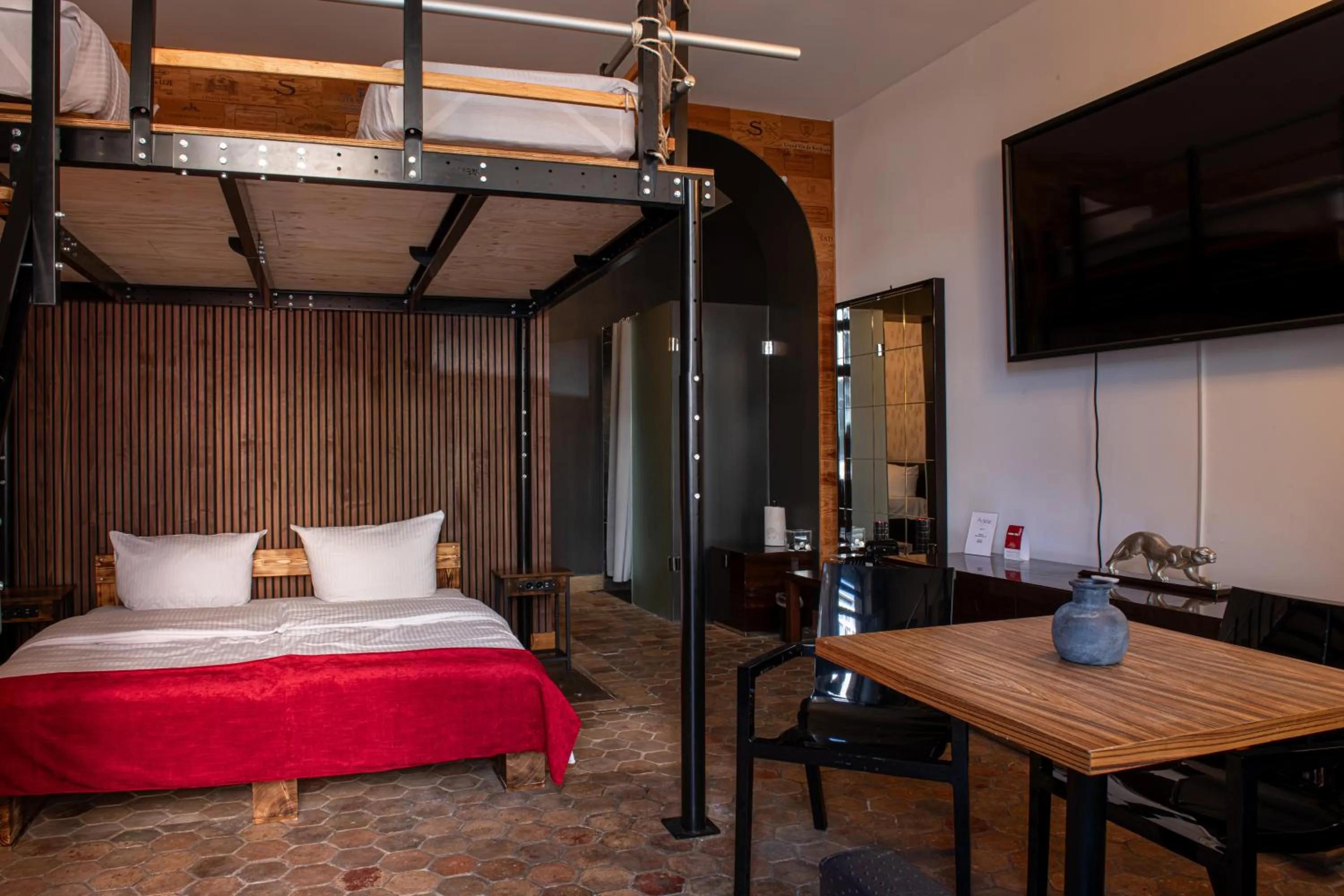 Two-Bedroom Studio Apartment in Hotel Adele am Alex