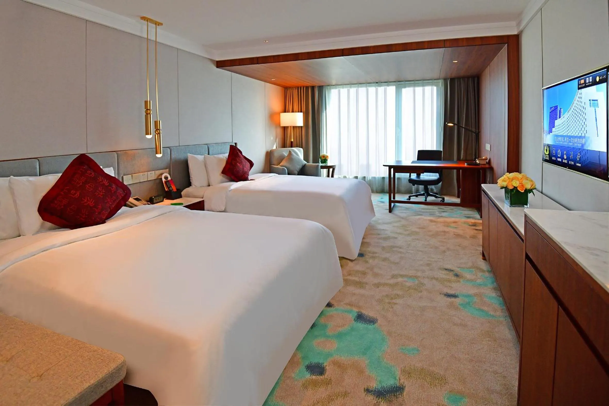Superior Twin Room in V-Continent Beijing Parkview Wuzhou Hotel