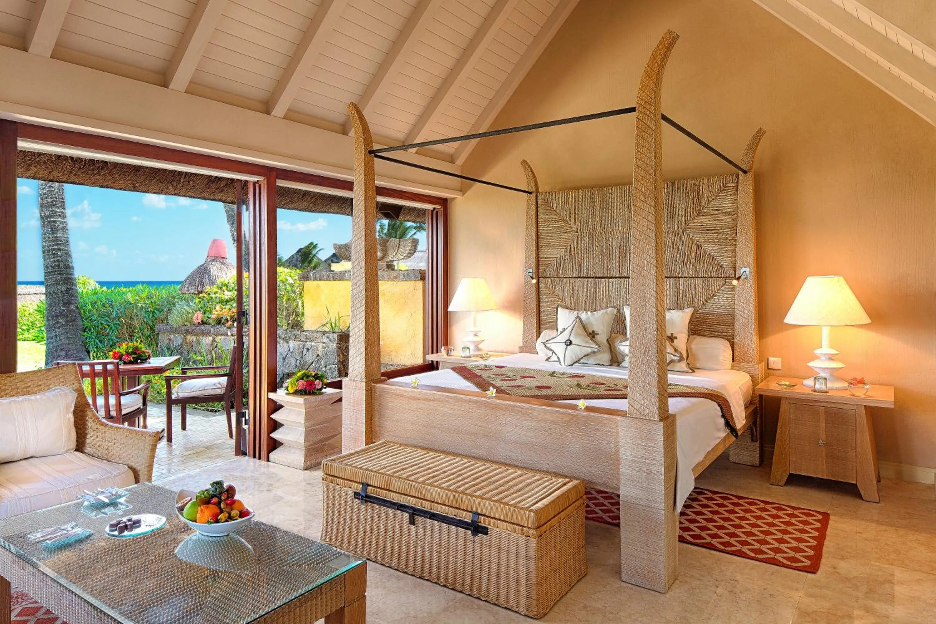 Premier Ocean View Villa with Private Pool in The Oberoi Beach Resort, Mauritius