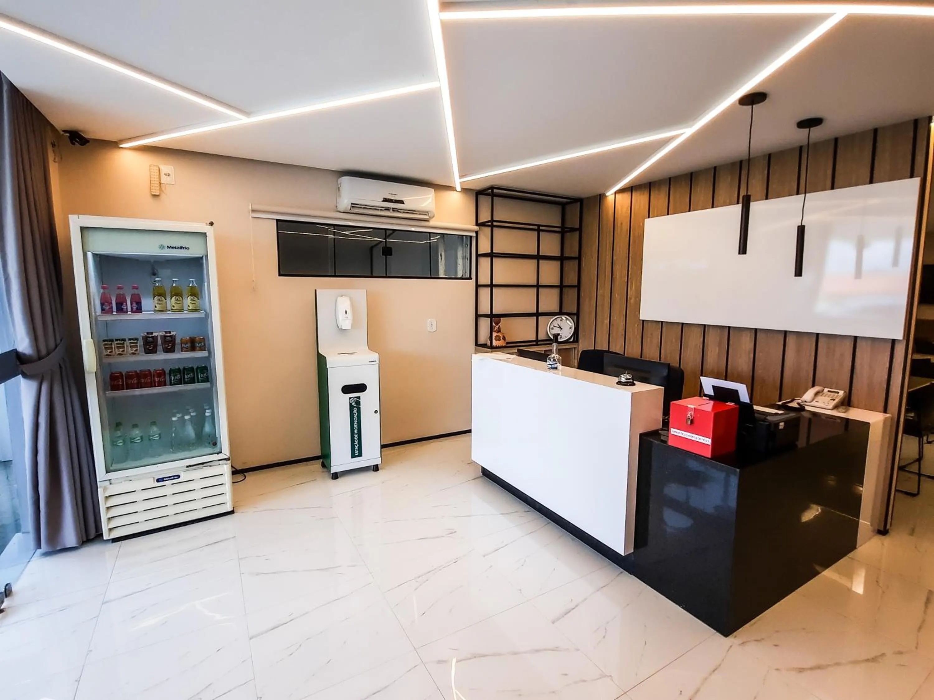 Lobby or reception in HUB Hotel