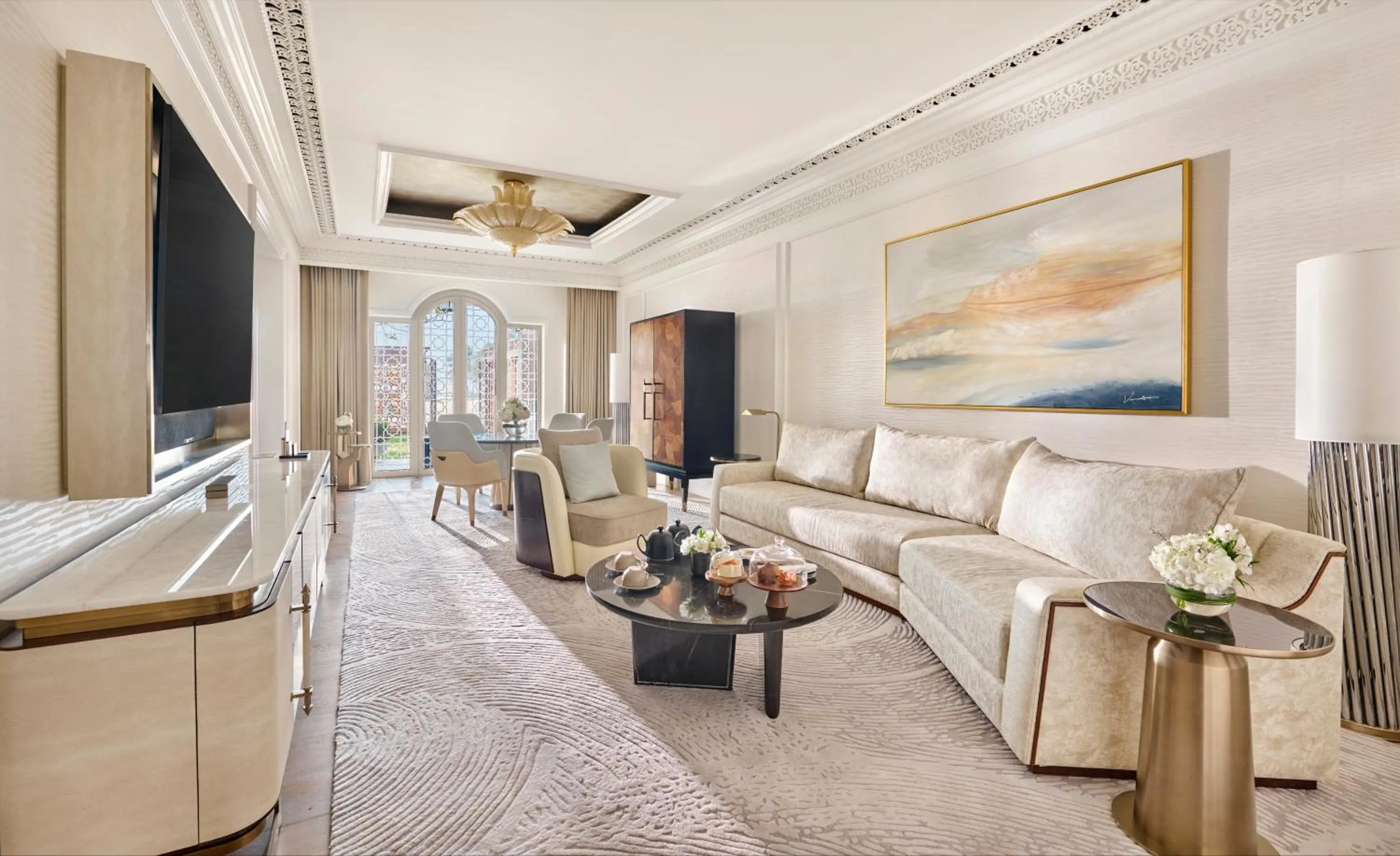 Beach Front Suite in Emirates Palace Mandarin Oriental, Abu Dhabi