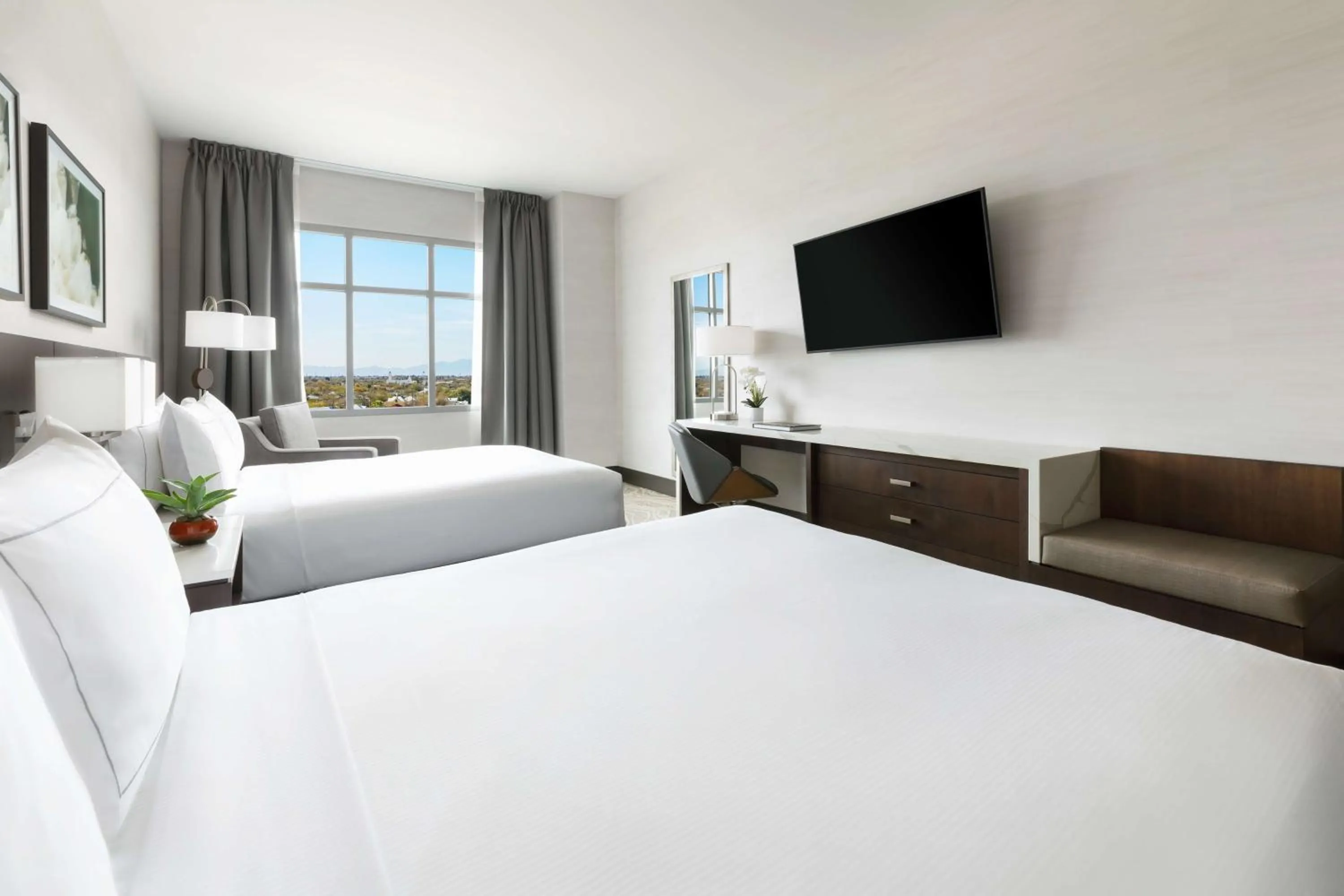 Queen Room with Two Queen Beds - Hearing Access in Doubletree By Hilton Tucson Downtown Convention Center
