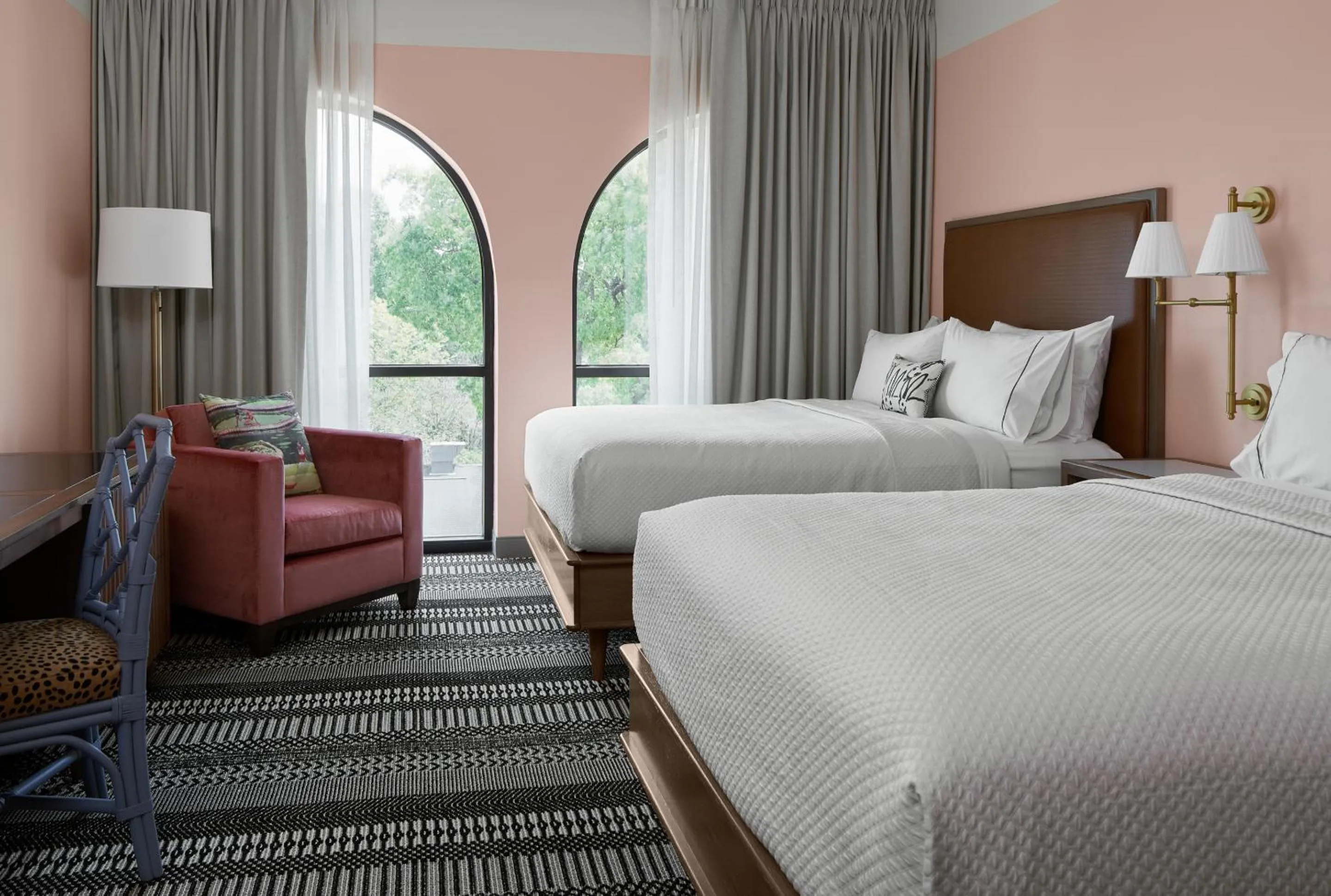 Standard Guest Room with  2 Queen Bed in The Memphian, a Tribute Portfolio Hotel