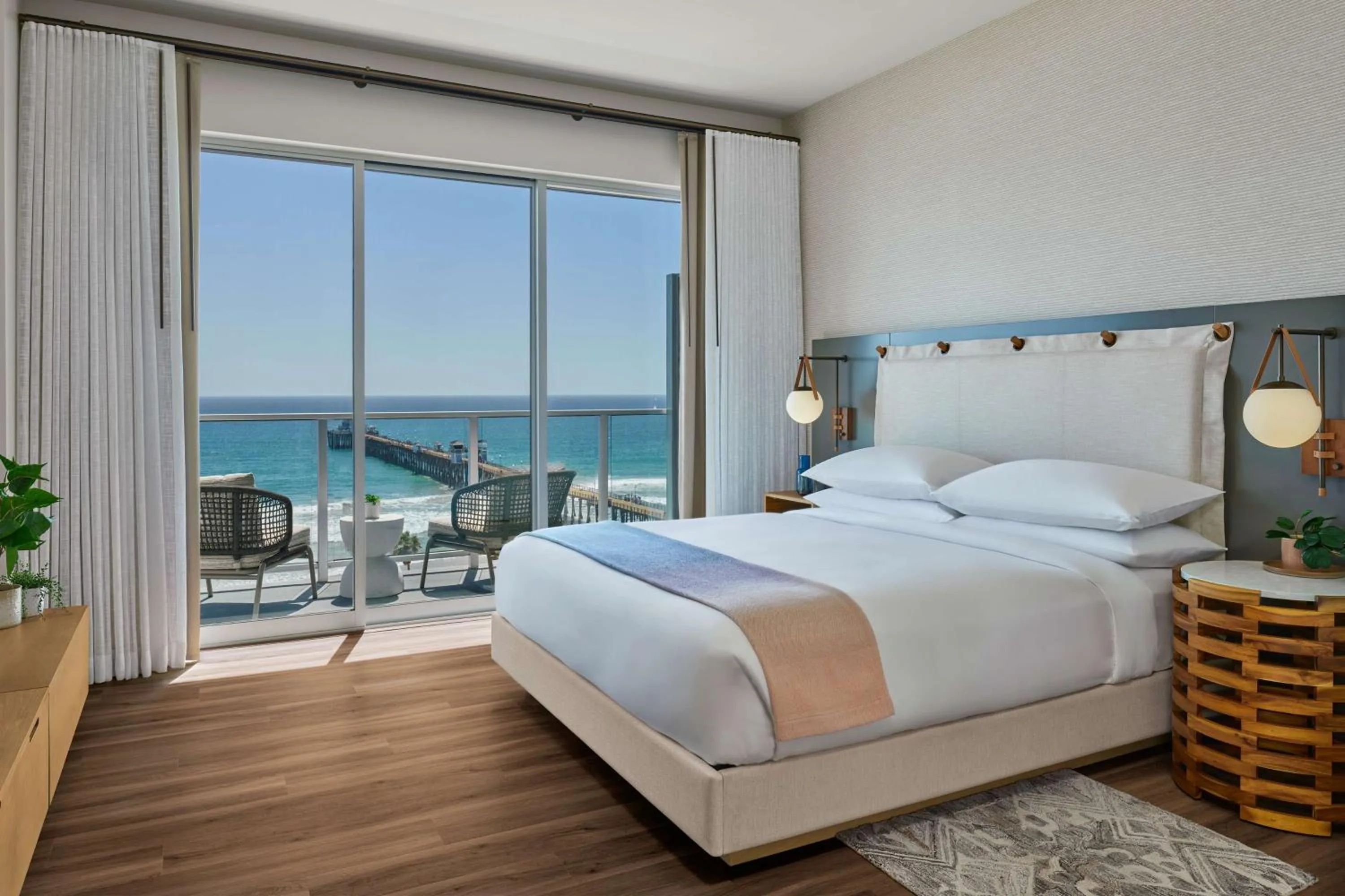 Bohemian One-Bedroom Suite with Kitchenette in Mission Pacific Beach Resort, part of JdV by Hyatt