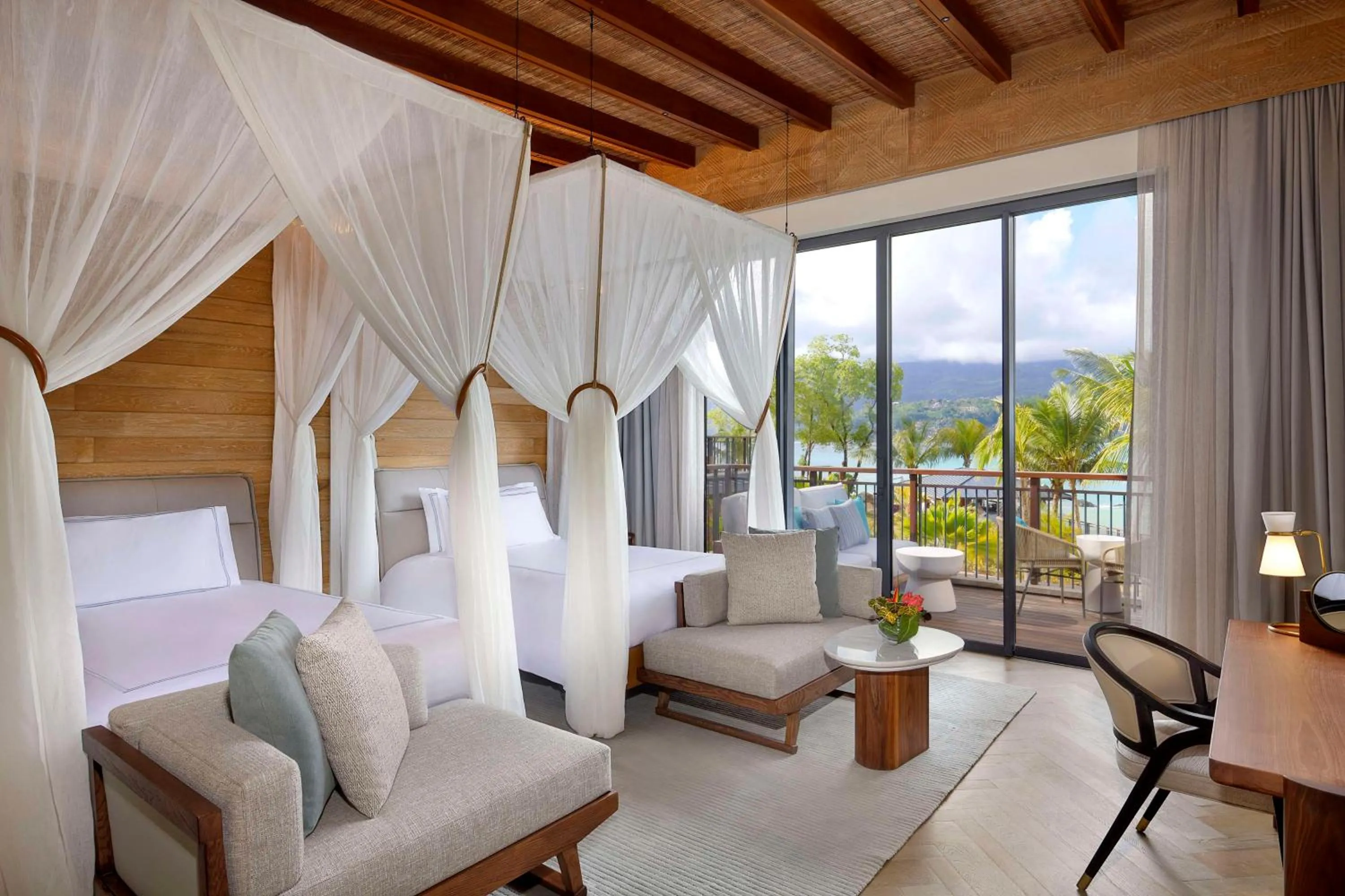 Premium Twin Room with Ocean View in Mango House Seychelles, LXR Hotels & Resorts