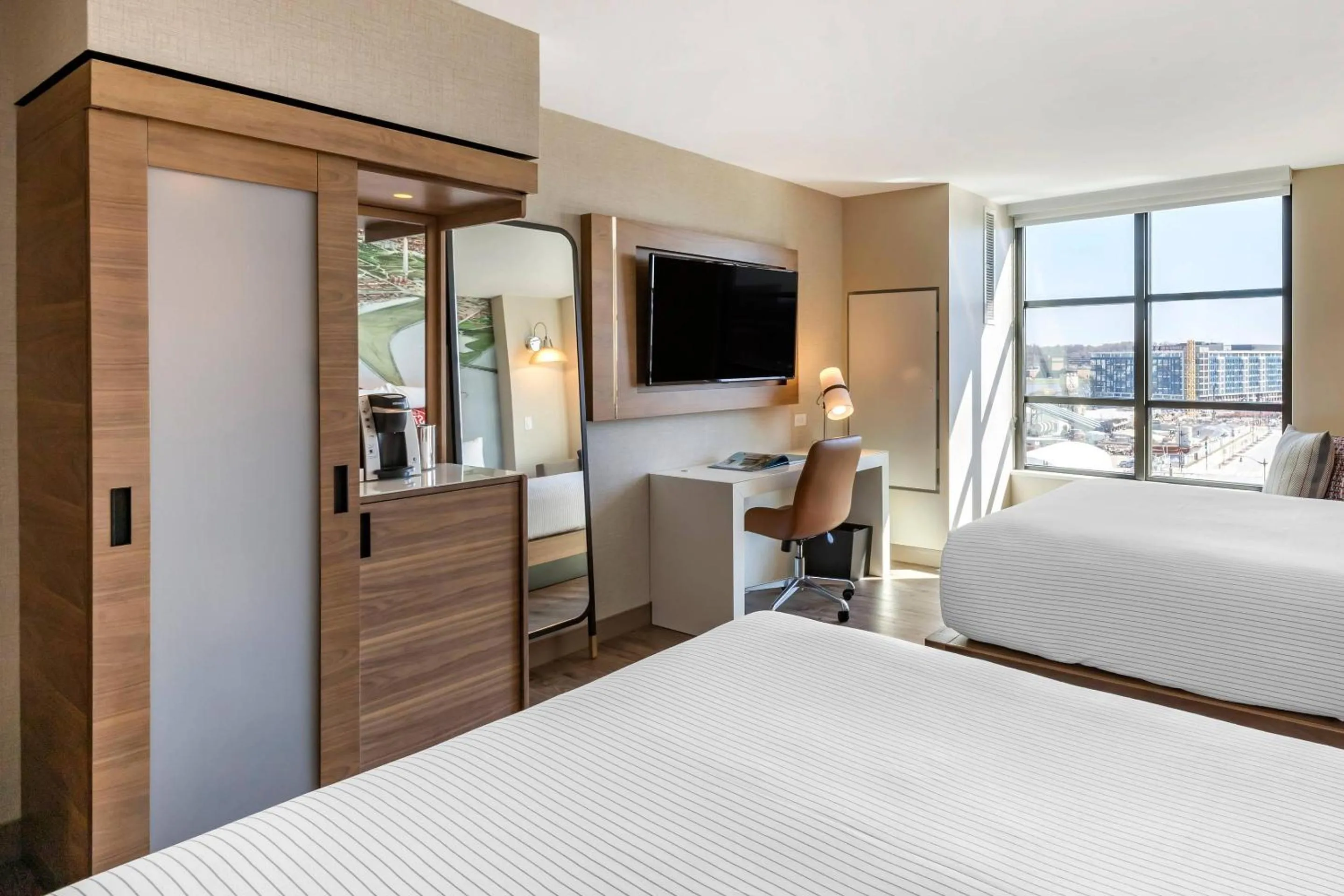 Queen Room with Two Queen Beds, Larger Unit - Non Smoking in Cambria Hotel Washington DC Navy Yard Riverfront