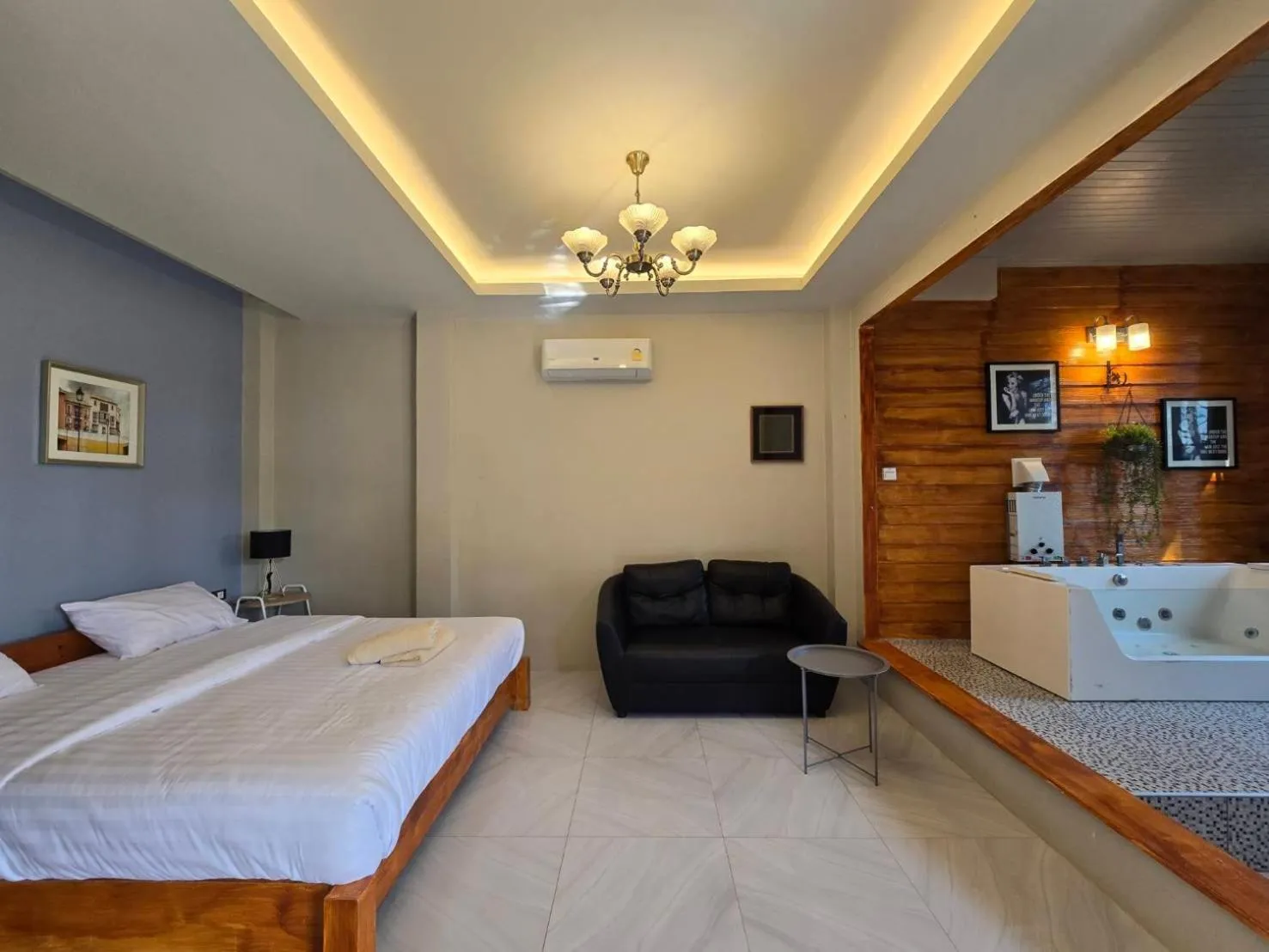 Bed in Krin Resort