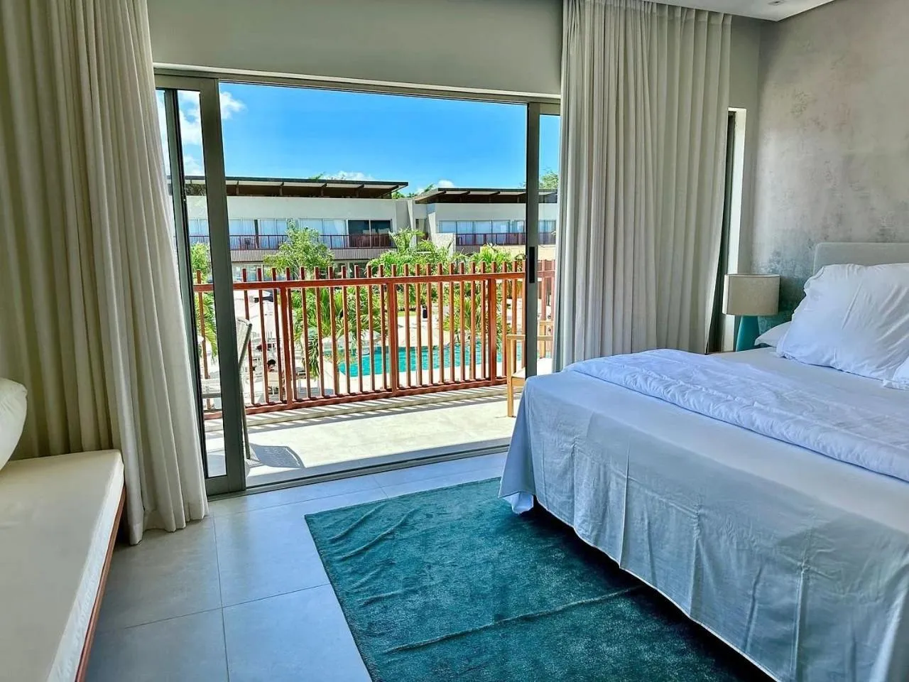 Twin Room with Pool View in île de Pipa - Ma Plage Hotel