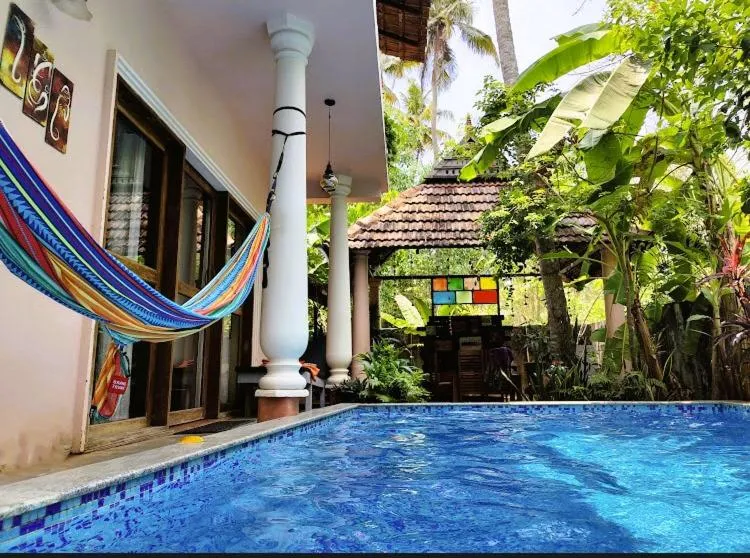 Double Room with Pool View in Mandaram villas