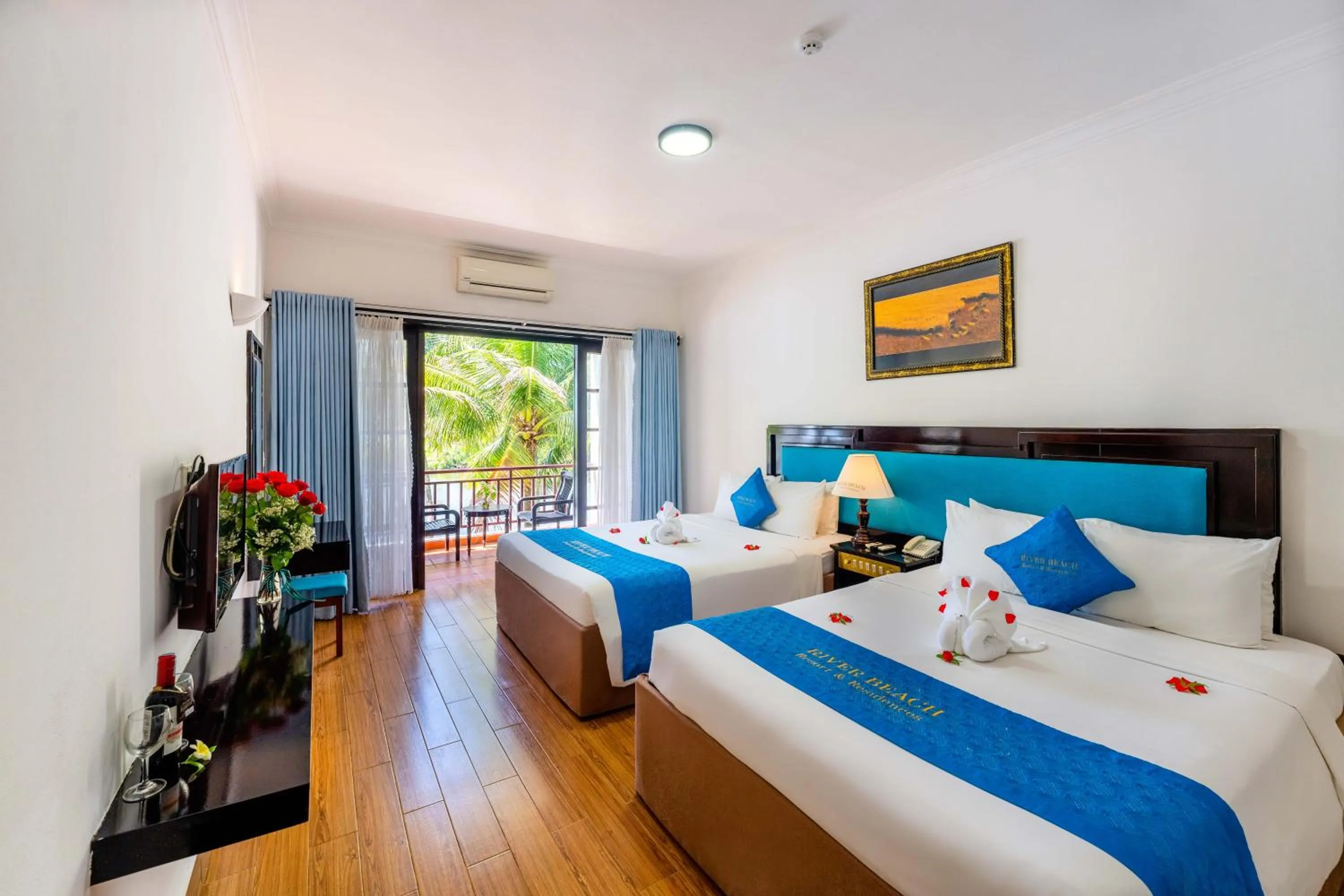Quadruple Room in River Beach Resort & Residences
