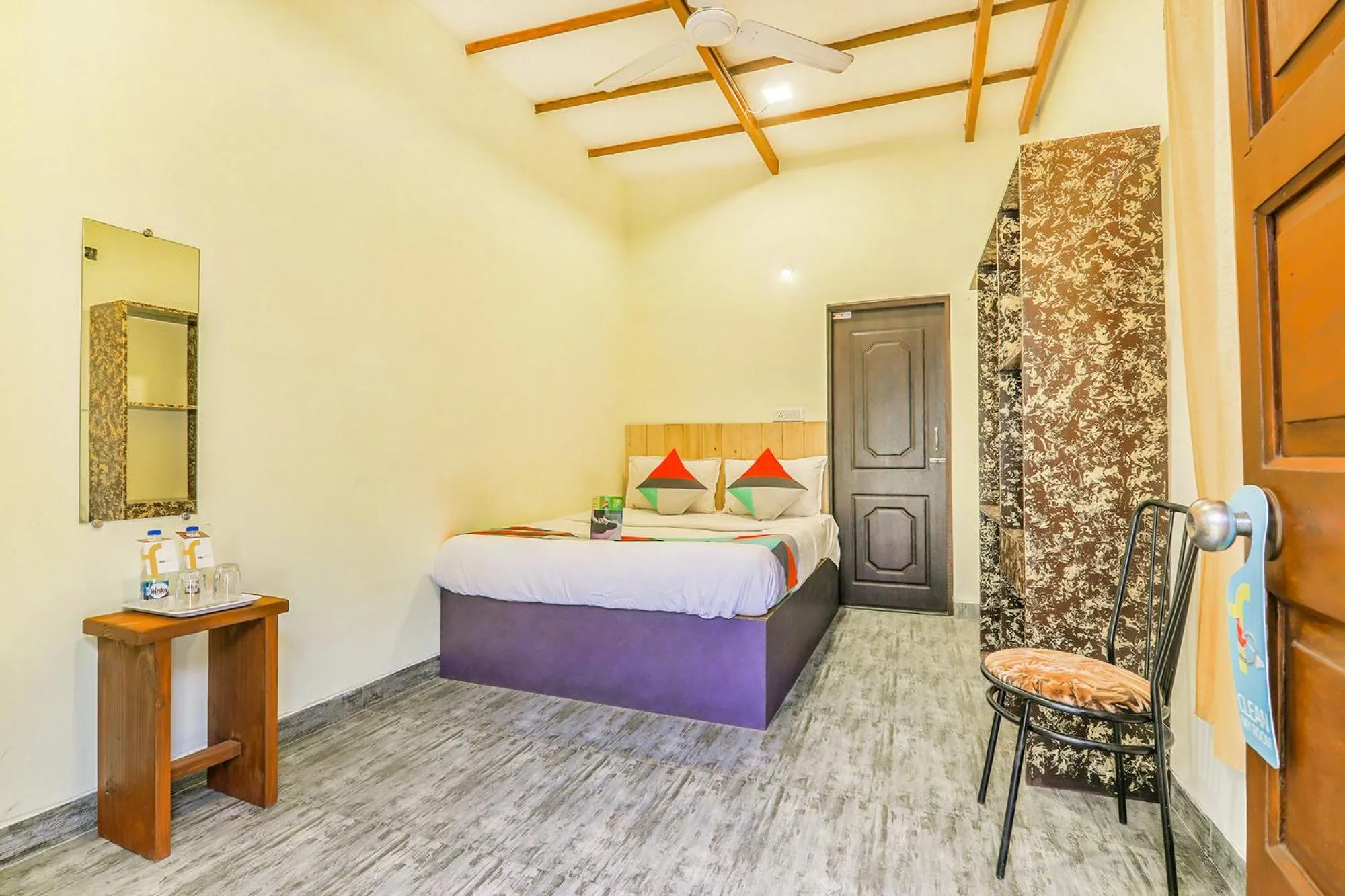 Executive Triple Room - single occupancy in FabExpress Victoria With Pool - Nr Baga Beach