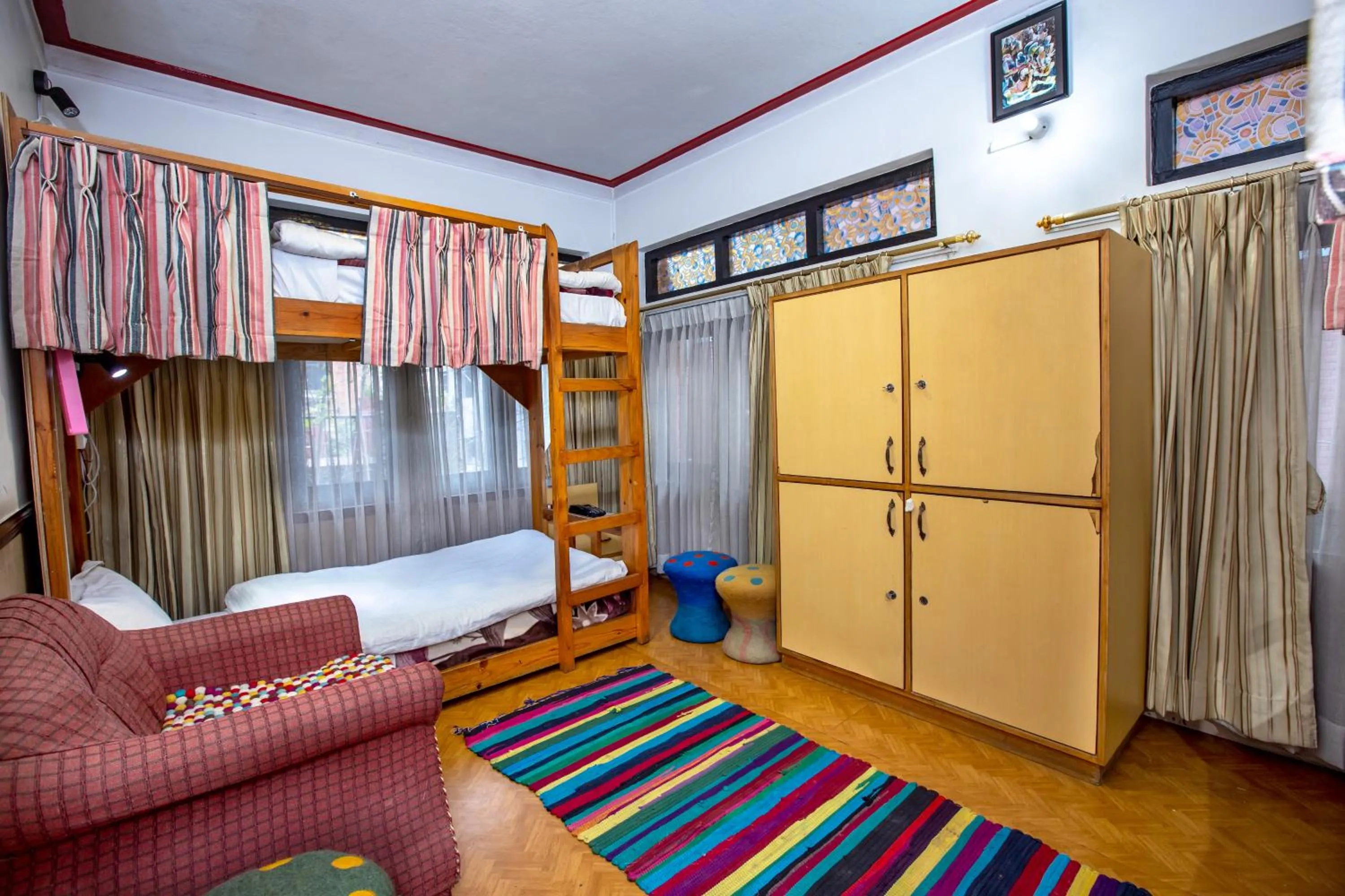 Single Bed in Female Dormitory Room in Shangrila Boutique Hotel