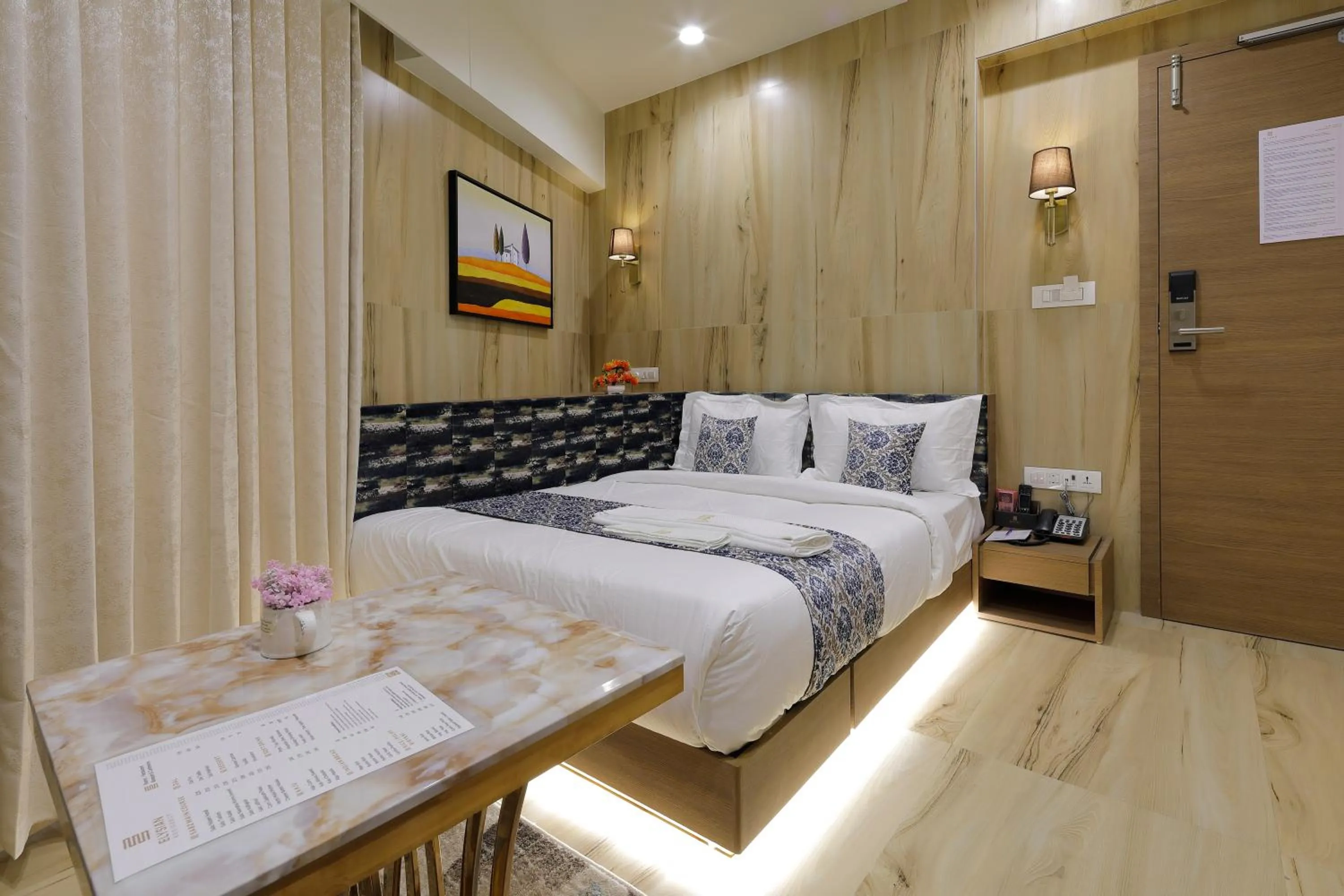 Standard Double Room - single occupancy in Hotel Elysian Residency