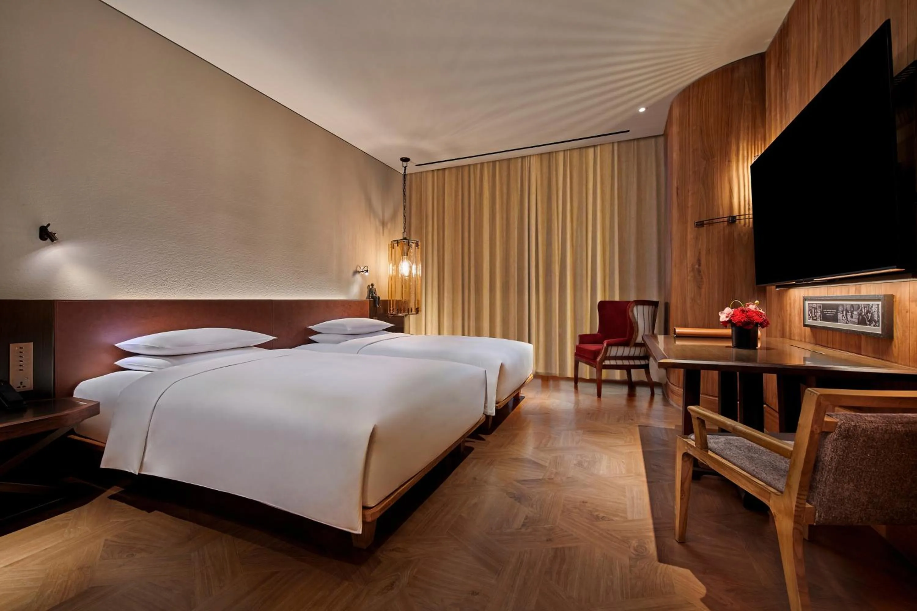 Standard Twin Room in Mumian Beijing Daxing International Airport, part of Hyatt