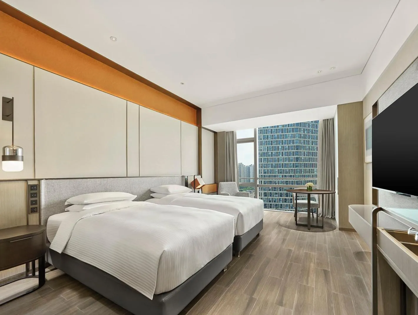 Twin Room in Hyatt Regency Shanghai Songjiang