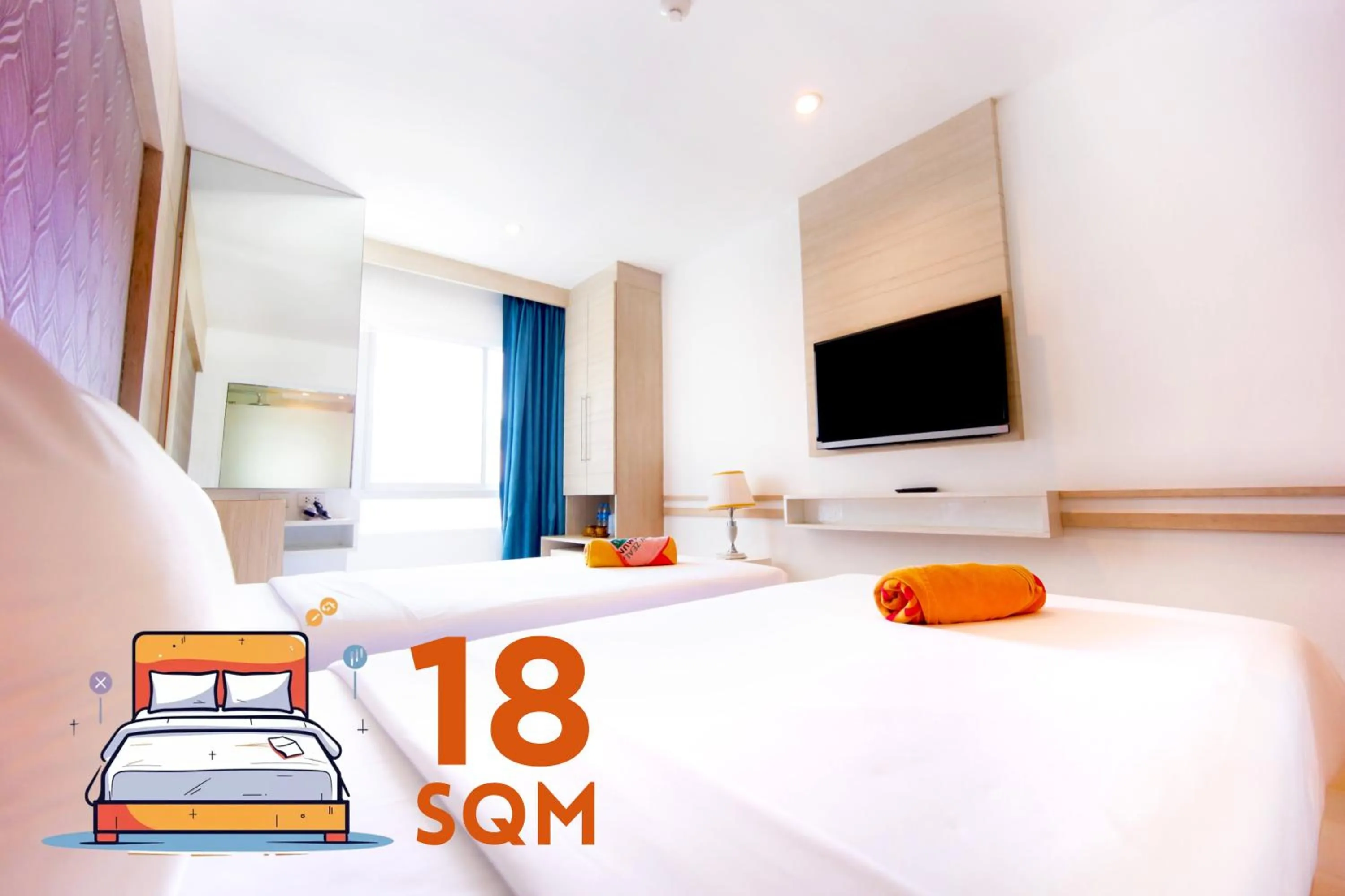 Superior Double or Twin Room in Mirage Express Patong Phuket Hotel