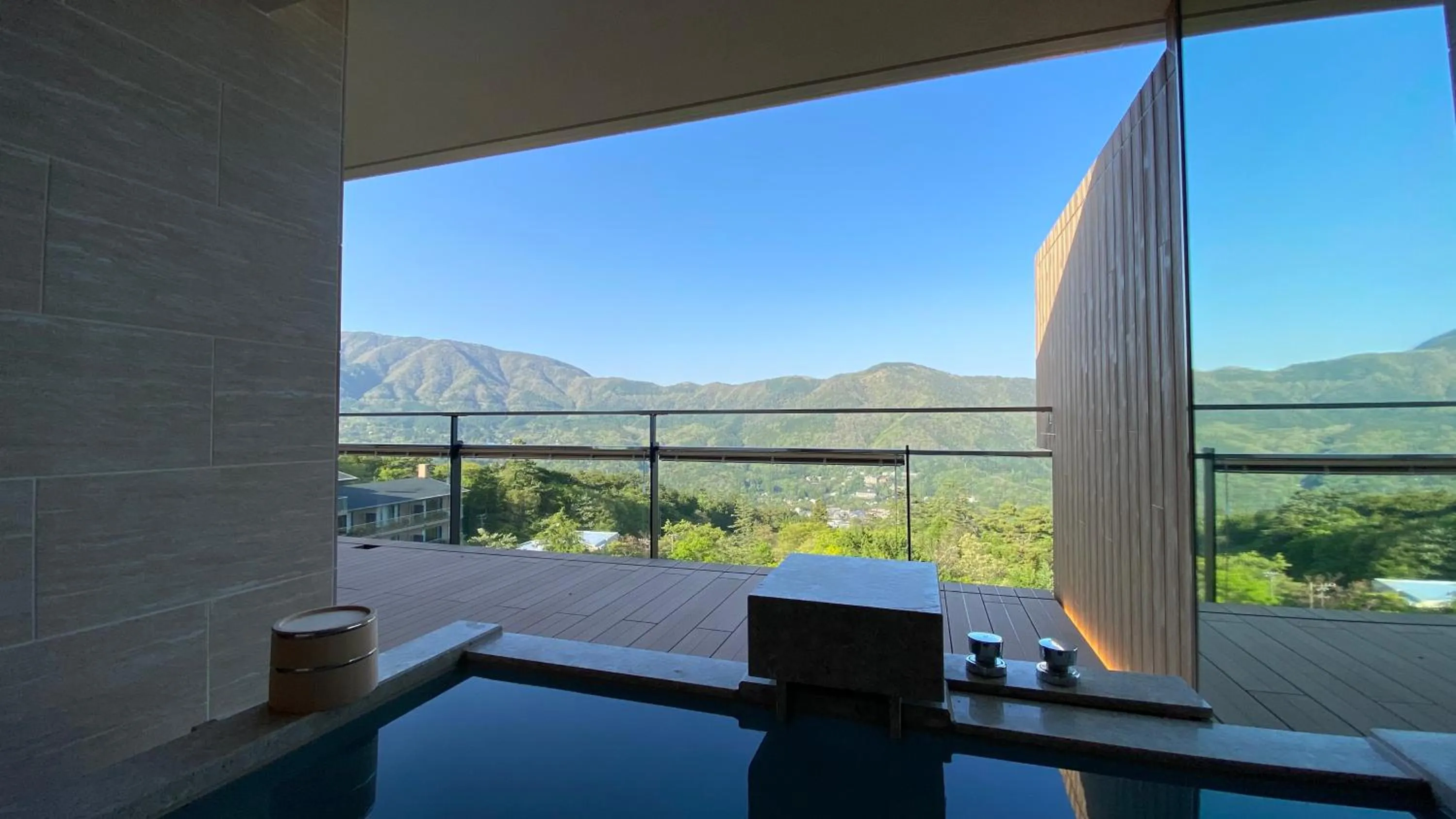 Deluxe Corner Suite with Tatami Area with Open-Air Bath - Top Floor-(RYO) in Gen Hakone Gora