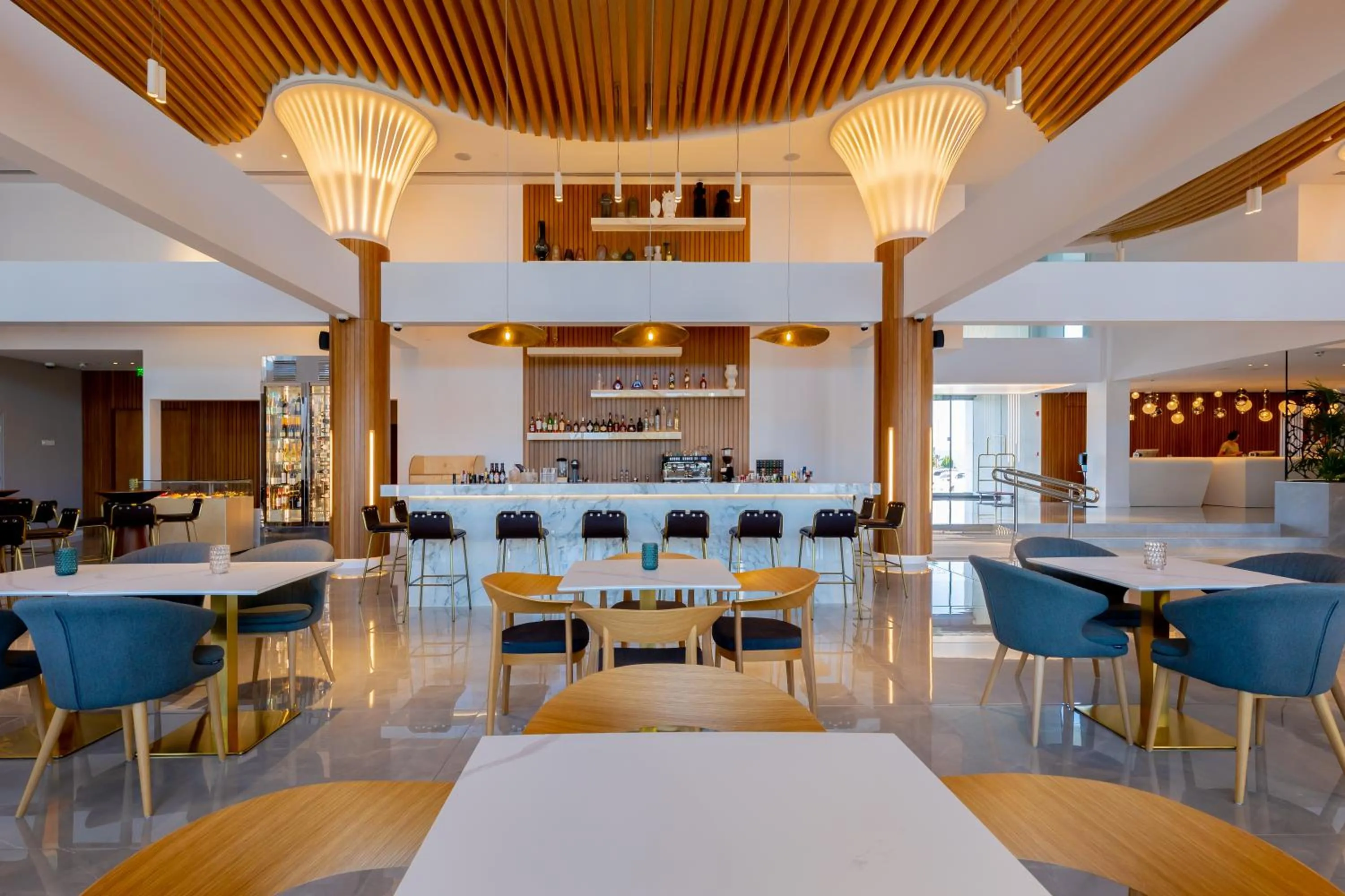 Lobby or reception in Radisson Beach Resort Larnaca
