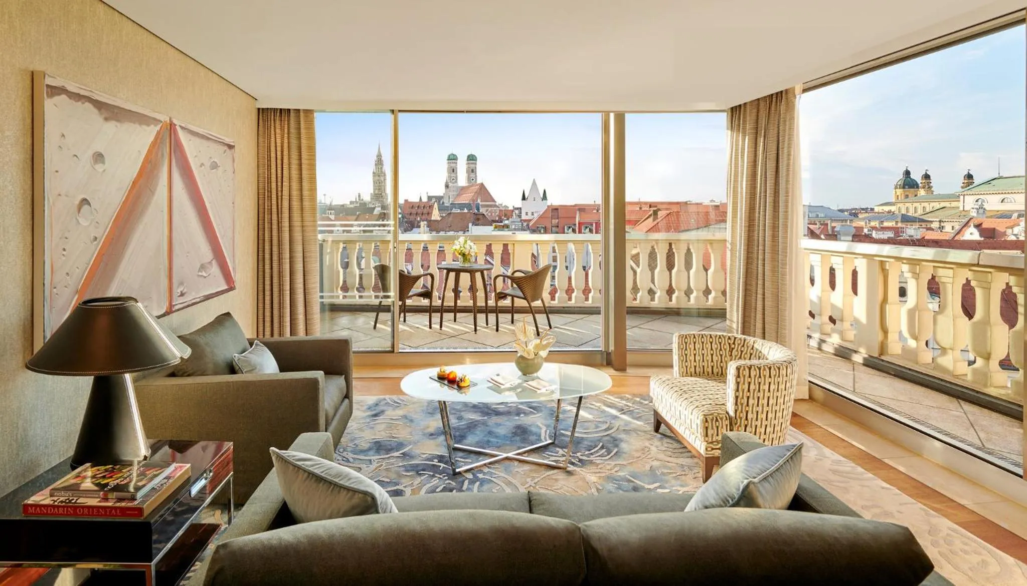 Panoramic Suite in Mandarin Oriental, Munich