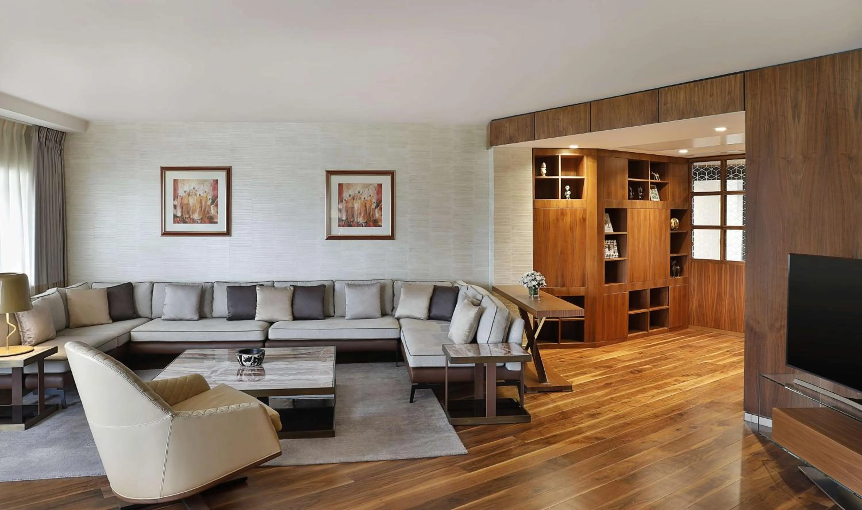 Presidential King Suite with Four Double Beds in Transcorp Hilton Abuja