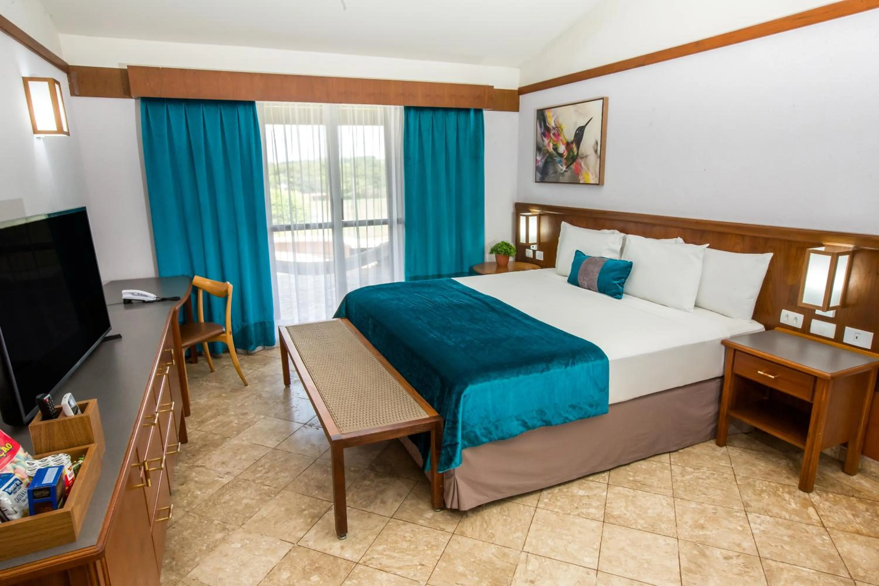 Superior Double Room with One Double Bed in Blue Tree Thermas de Lins Resort