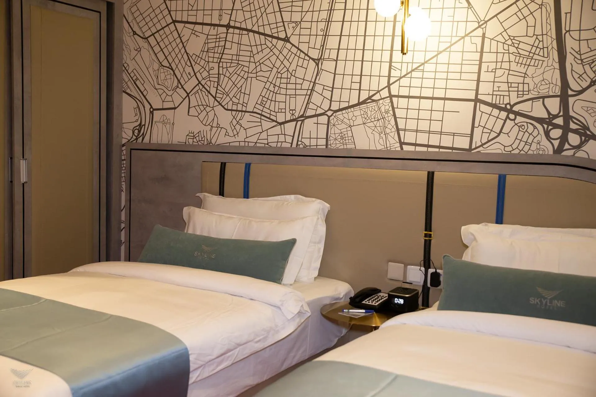 Twin Room in Skyline Tabuk Hotel