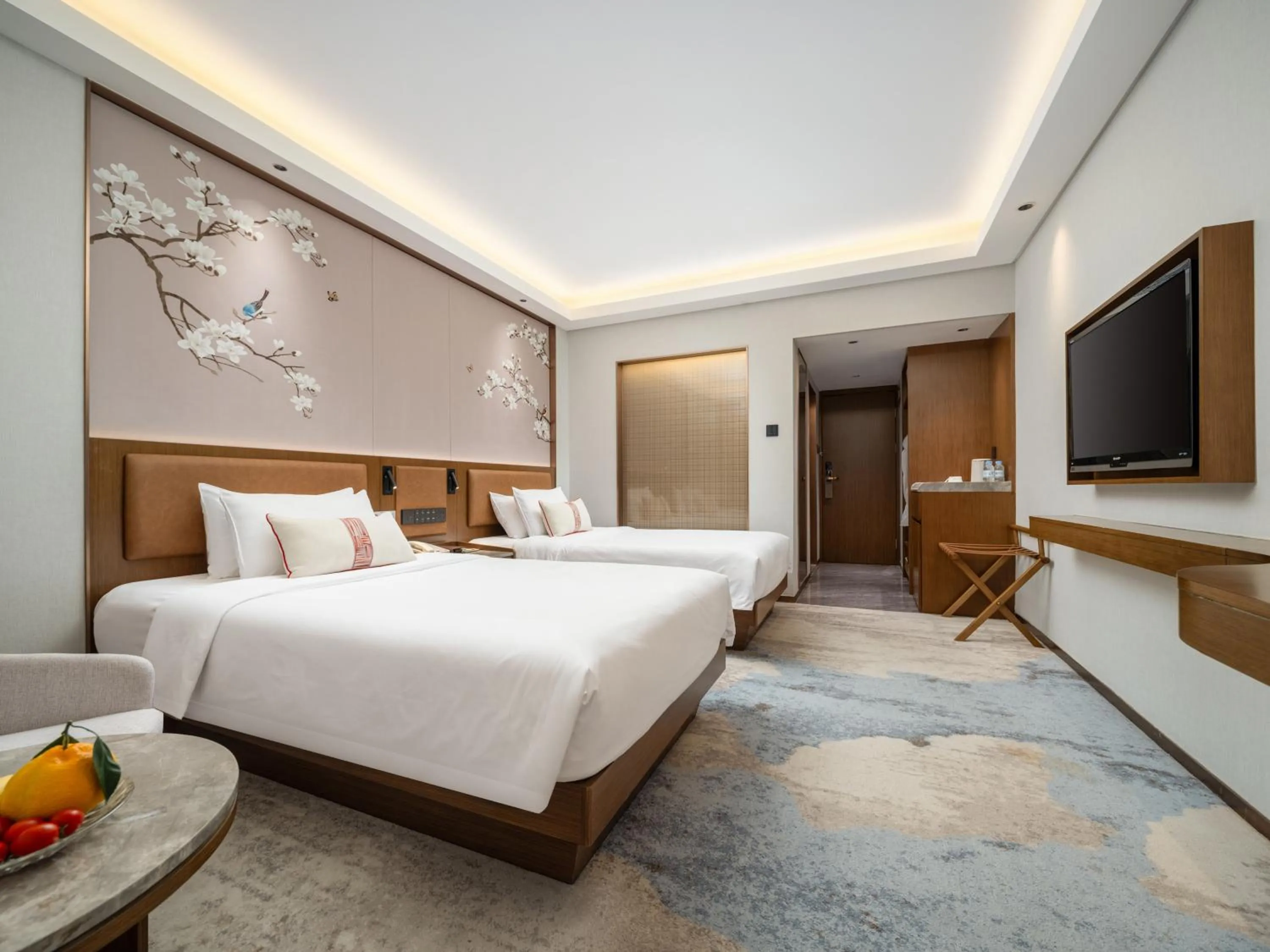 Twin Room in Guangdong Hotel
