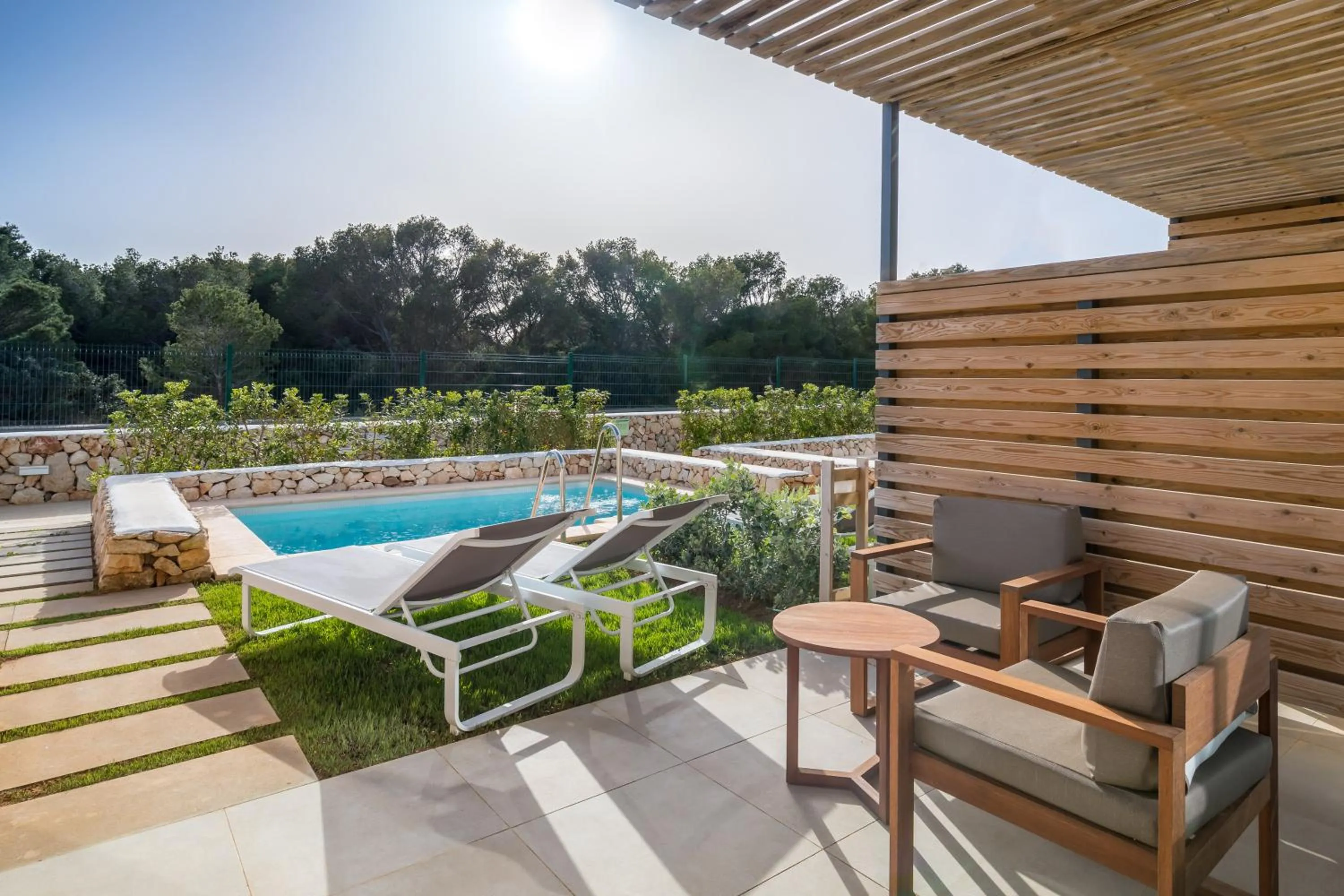 Deluxe Semi Private Pool in Barceló Nura