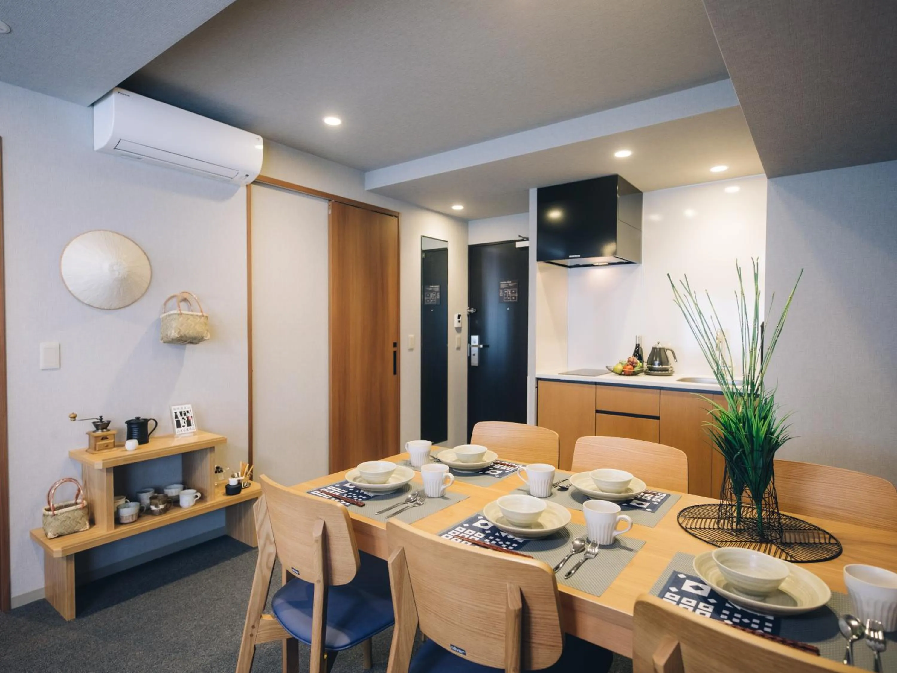 Three-Bedroom Suite in MIMARU SUITES Kyoto Shijo