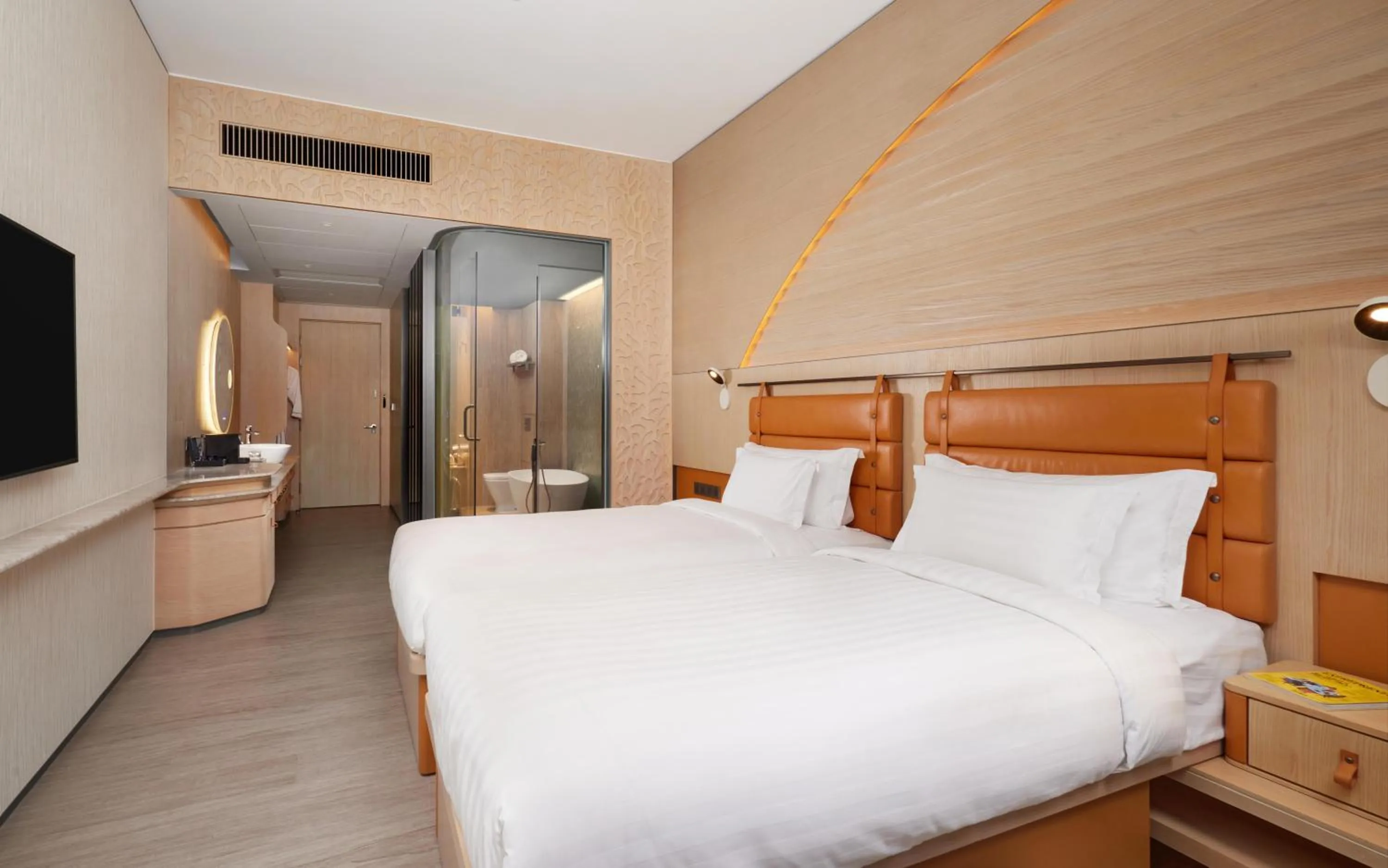Premium Twin Room with Terrace Access - Dog-Friendly in WM Hotel Hong Kong, Vignette Collection