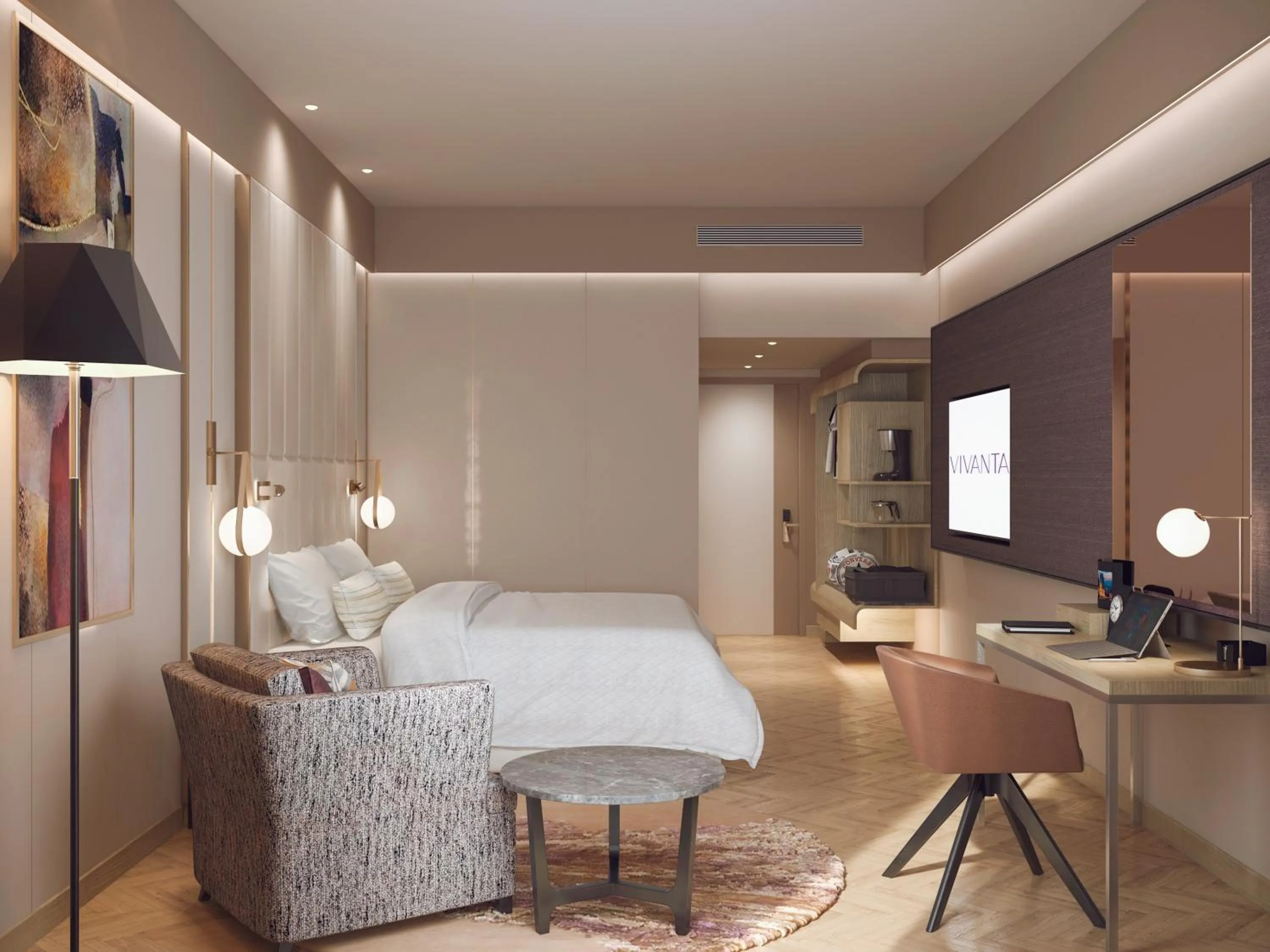 Superior Room Twin Bed in Vivanta Vijayawada, MG Road