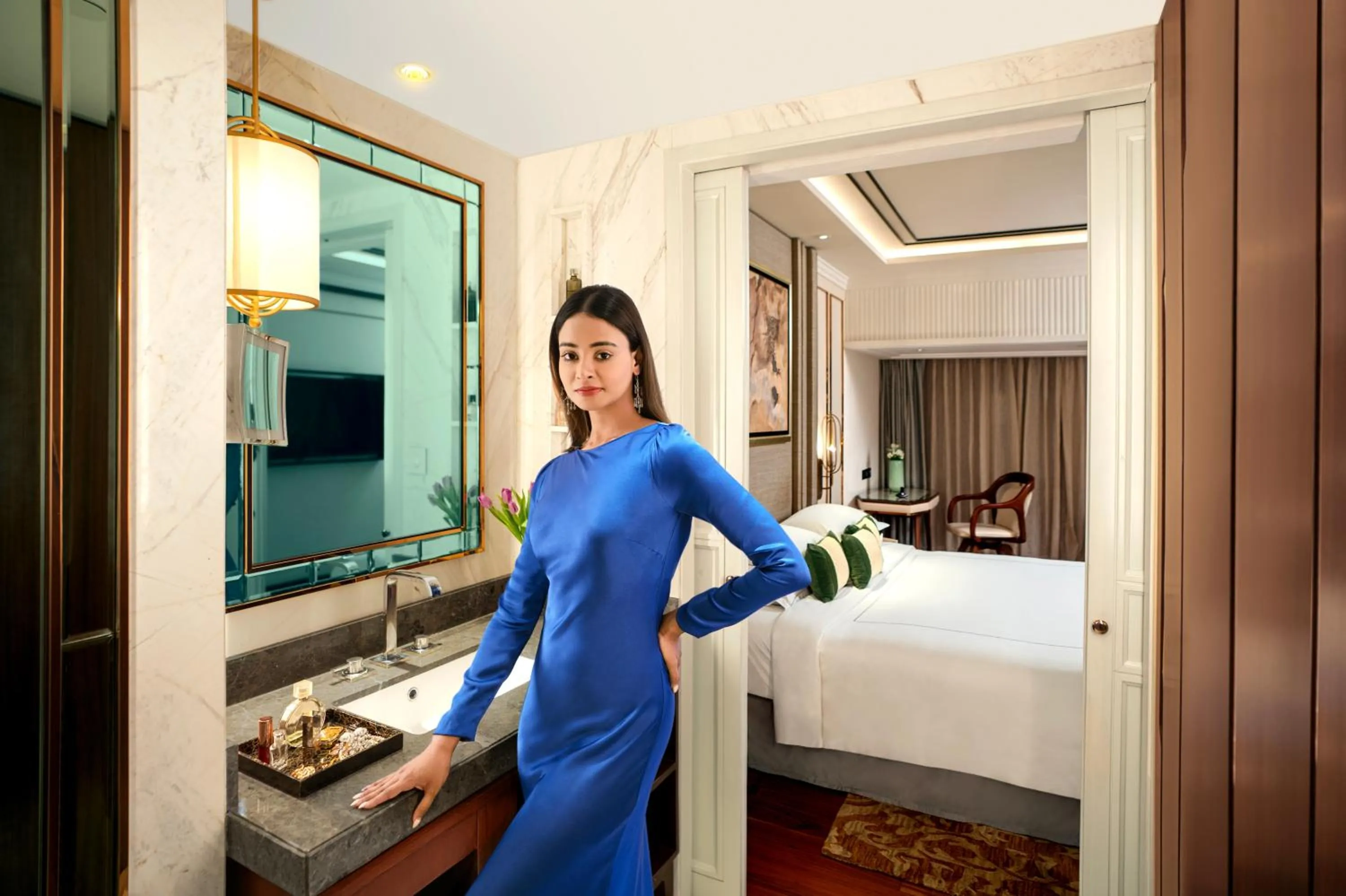 Deluxe Room Pool View King Bed - single occupancy in Taj MG Road Bengaluru