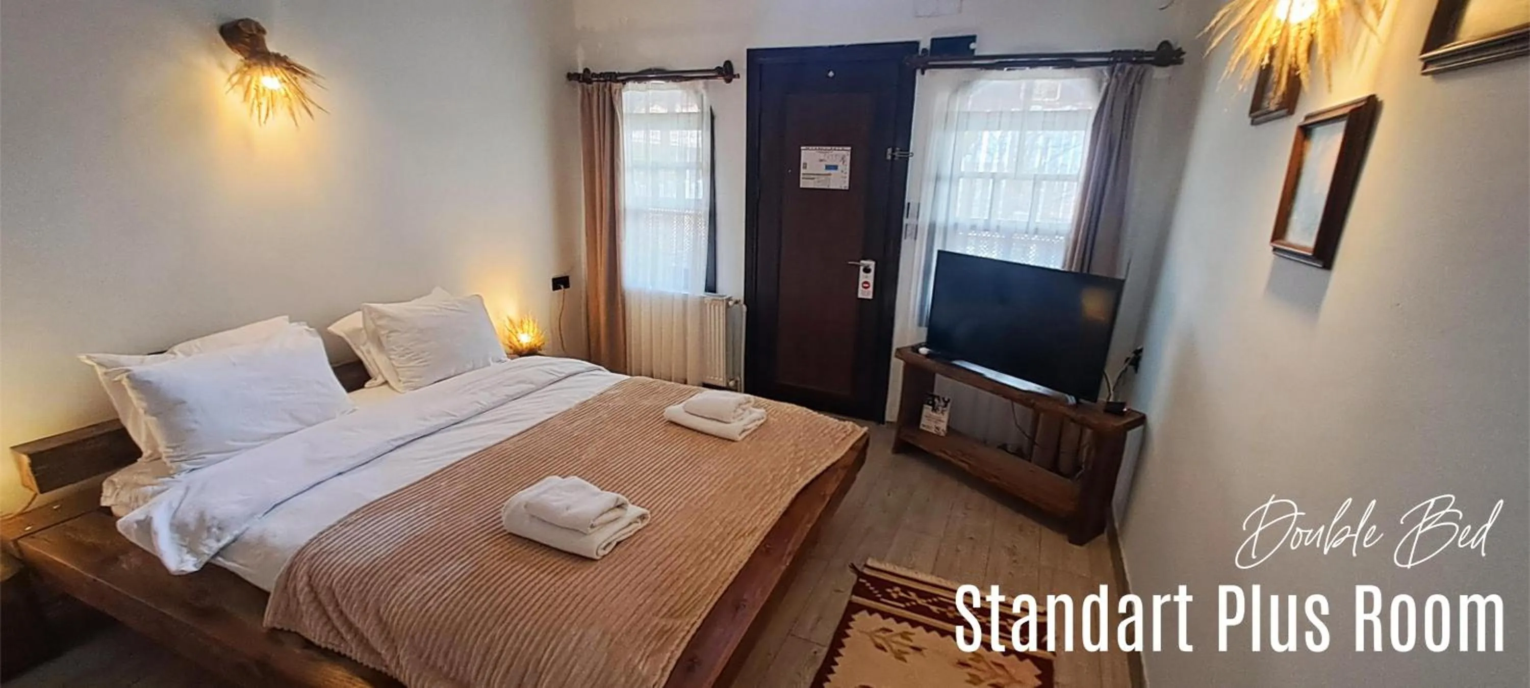 Large Double or Twin Room in Manastırhan Otel Kazdağları