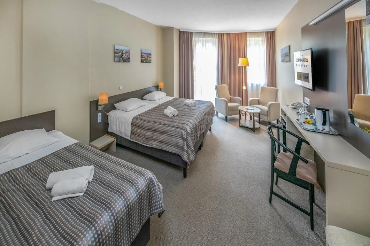 Superior Double Room in Corvin Hotel Budapest Corvin Wing