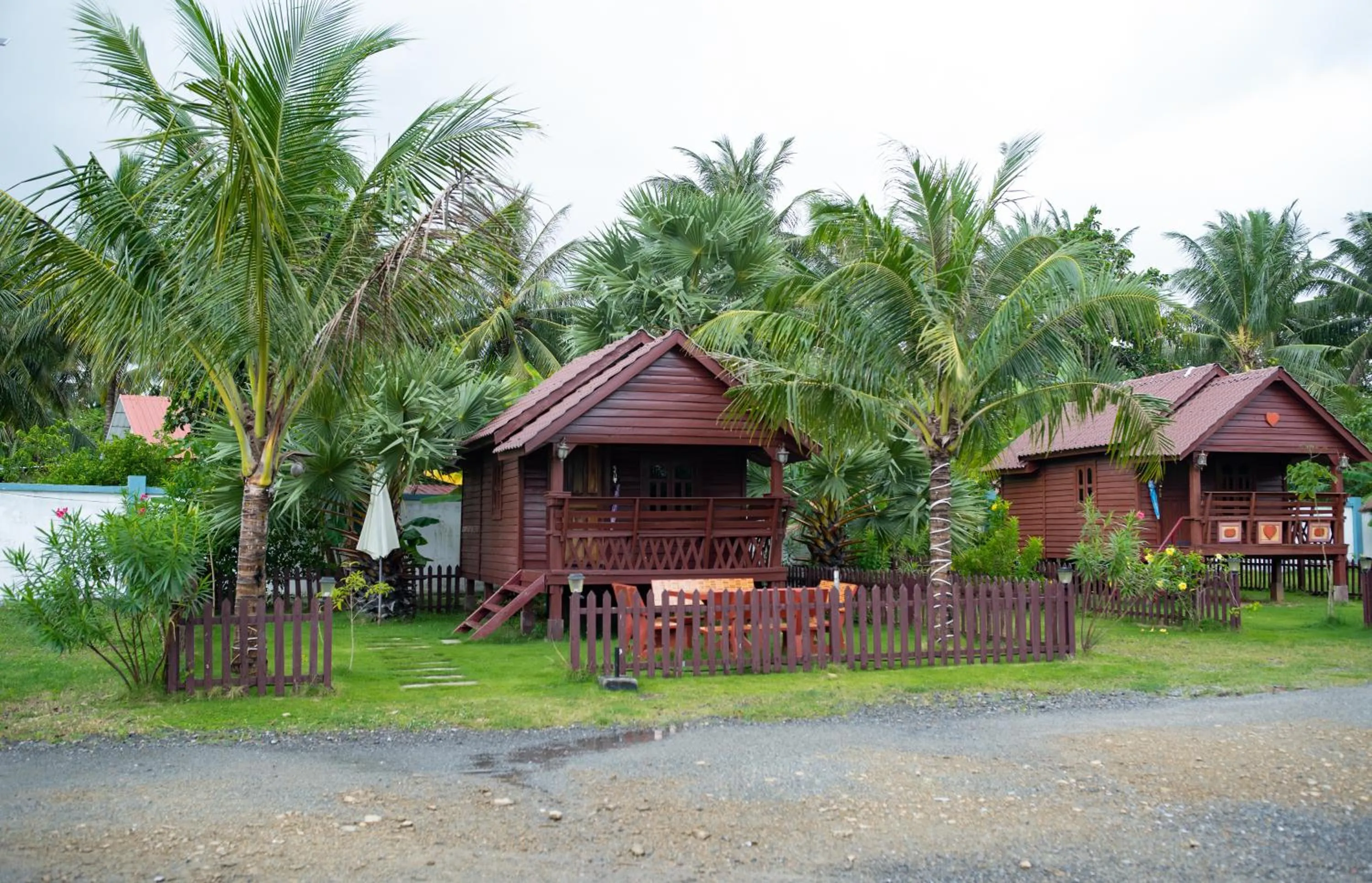 Wooden House in Damnak Borey Resort