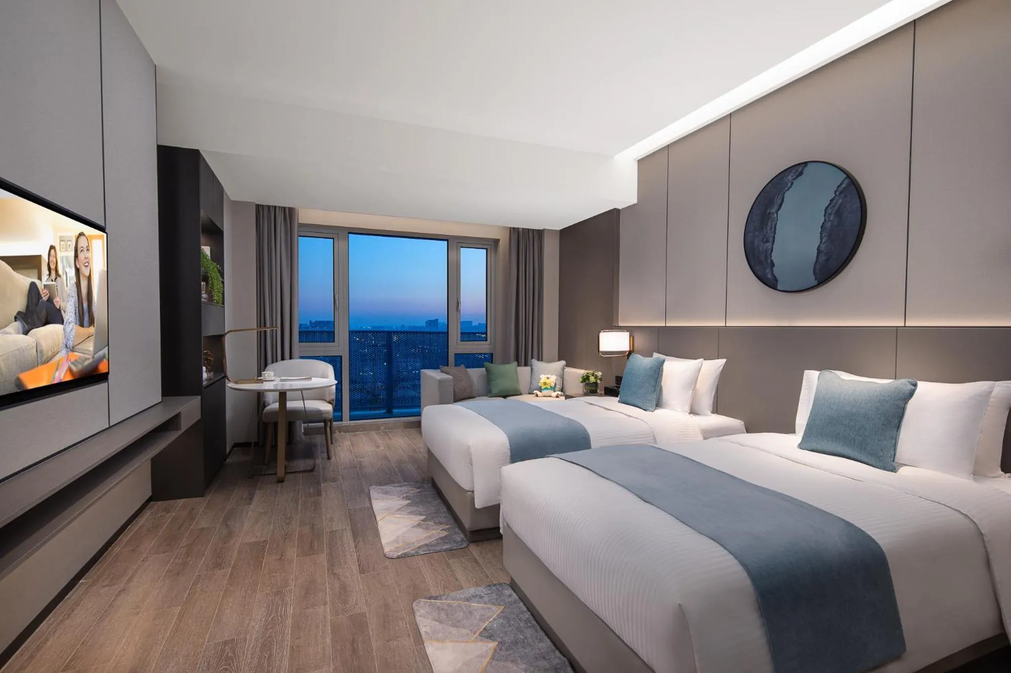 Deluxe Twin Room in Somerset Daxing Beijing