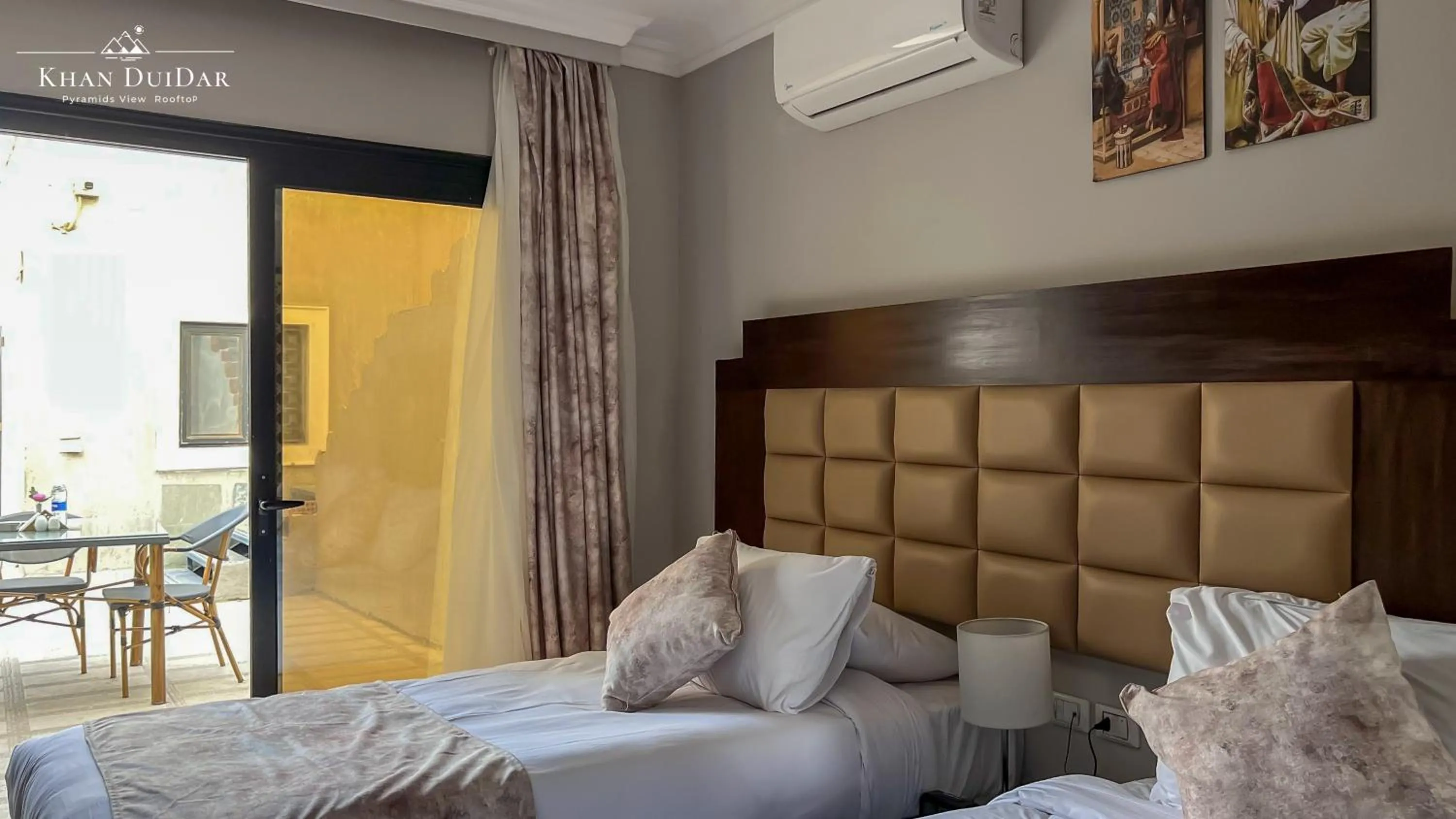 Superior Double or Twin Room with City View - single occupancy in Khan Duidar Inn - Pyramids View Rooftop