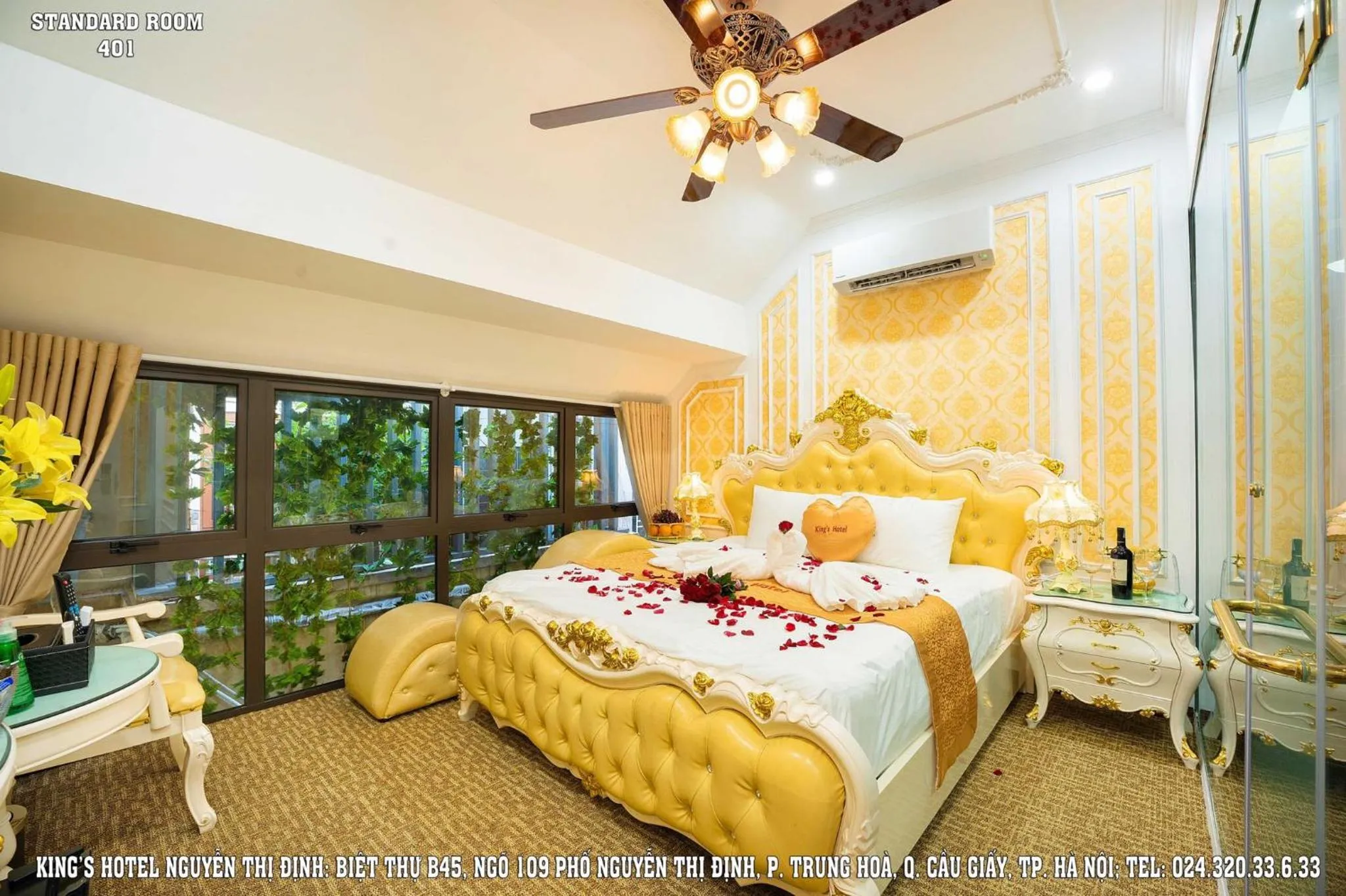 Superior King Room in King's Hotel Nguyễn Thị Định