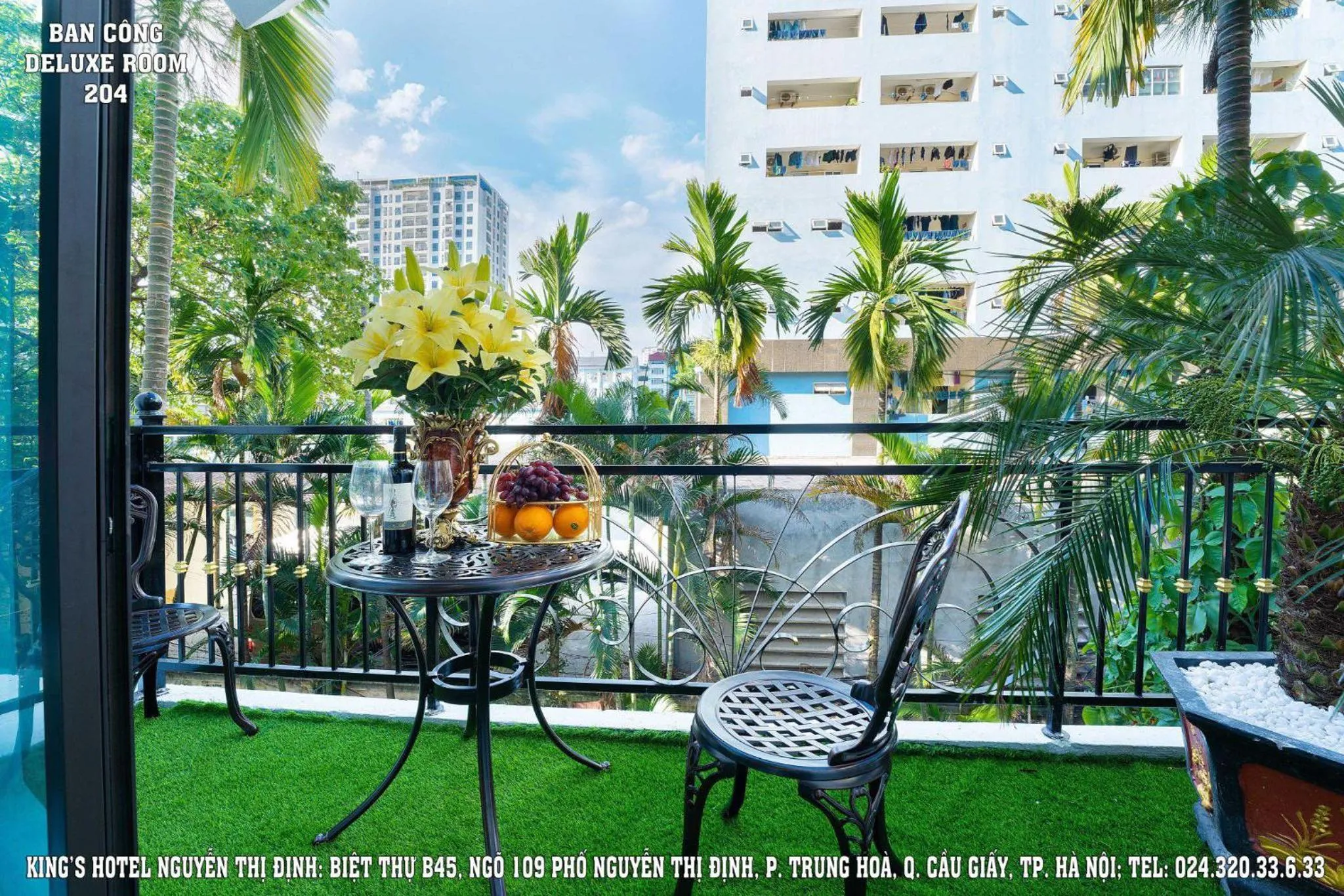 Deluxe Room in King's Hotel Nguyễn Thị Định