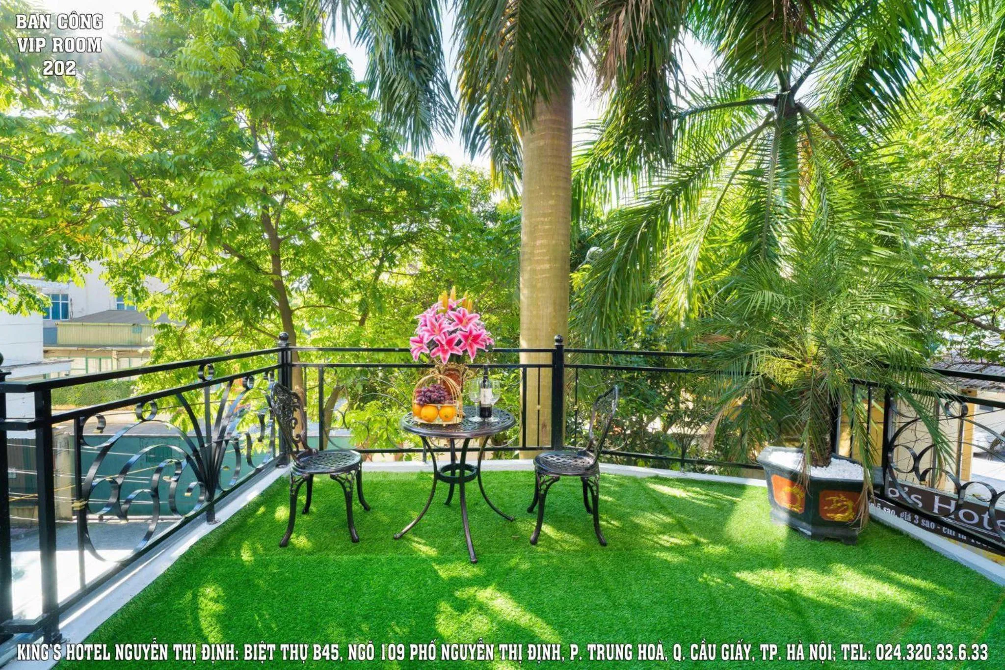 Double Room with Spa Bath in King's Hotel Nguyễn Thị Định