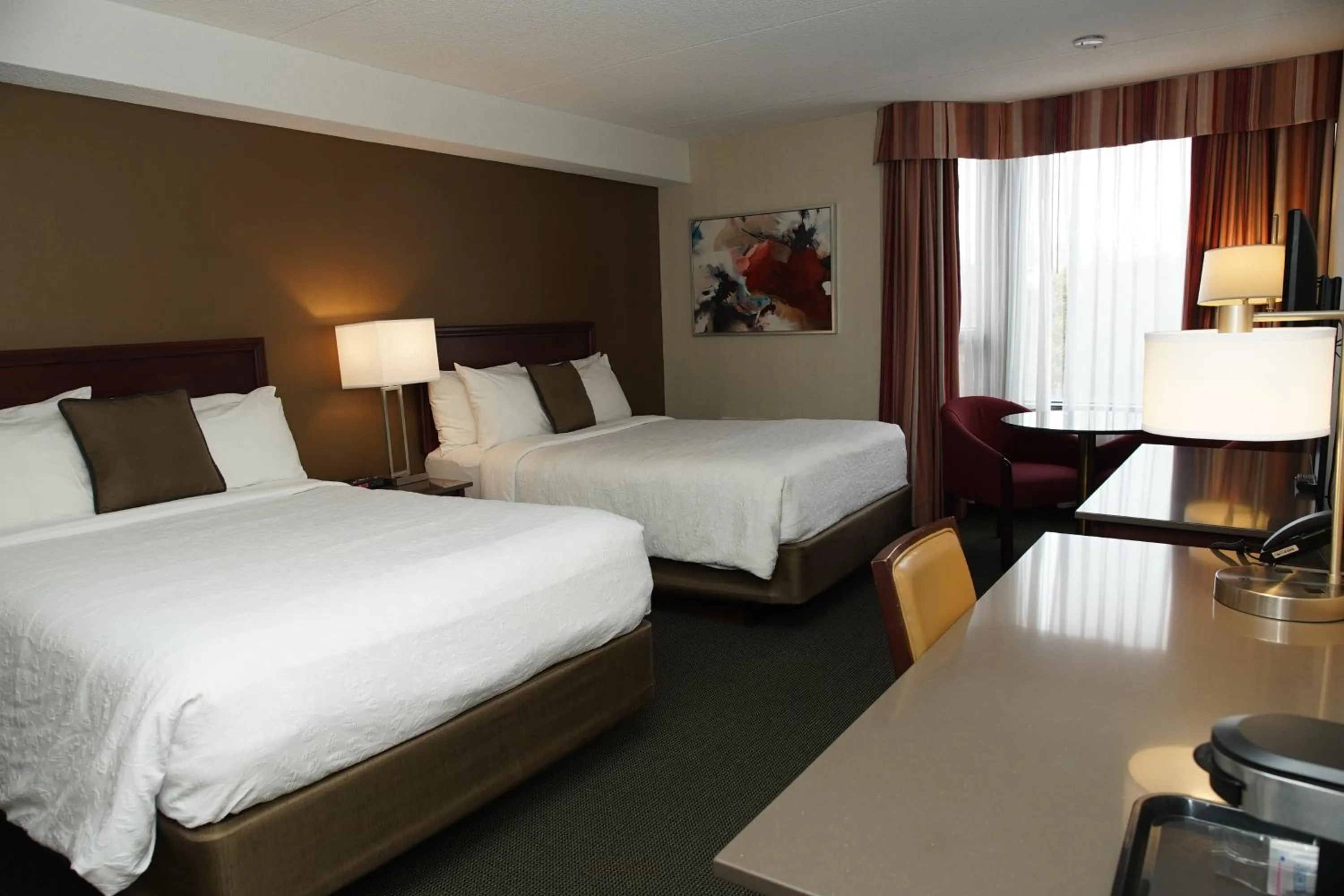 Double Room with Two Double Beds in Hôtel WelcomInns