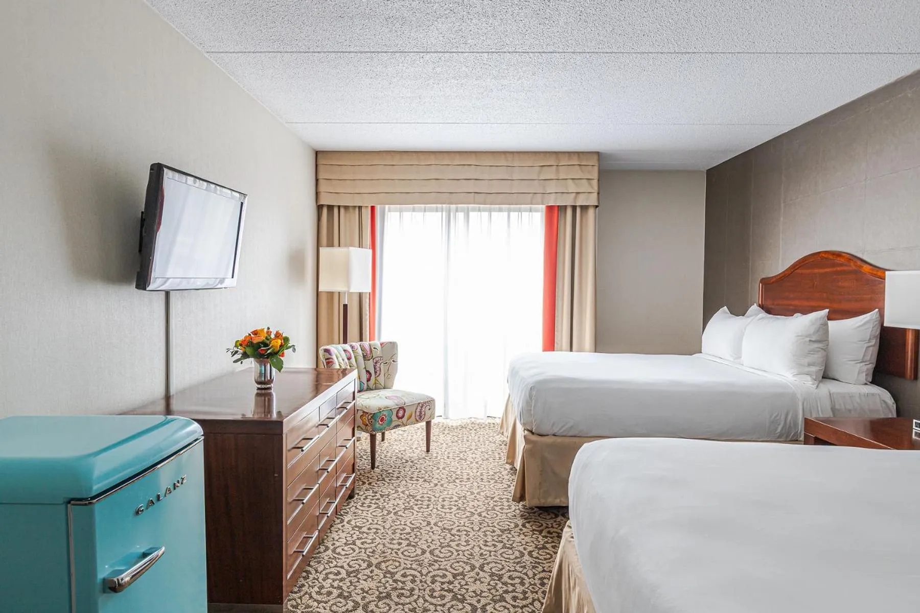 Queen Room with Two Queen Beds and Courtyard View in Old Stone Inn Boutique Hotel