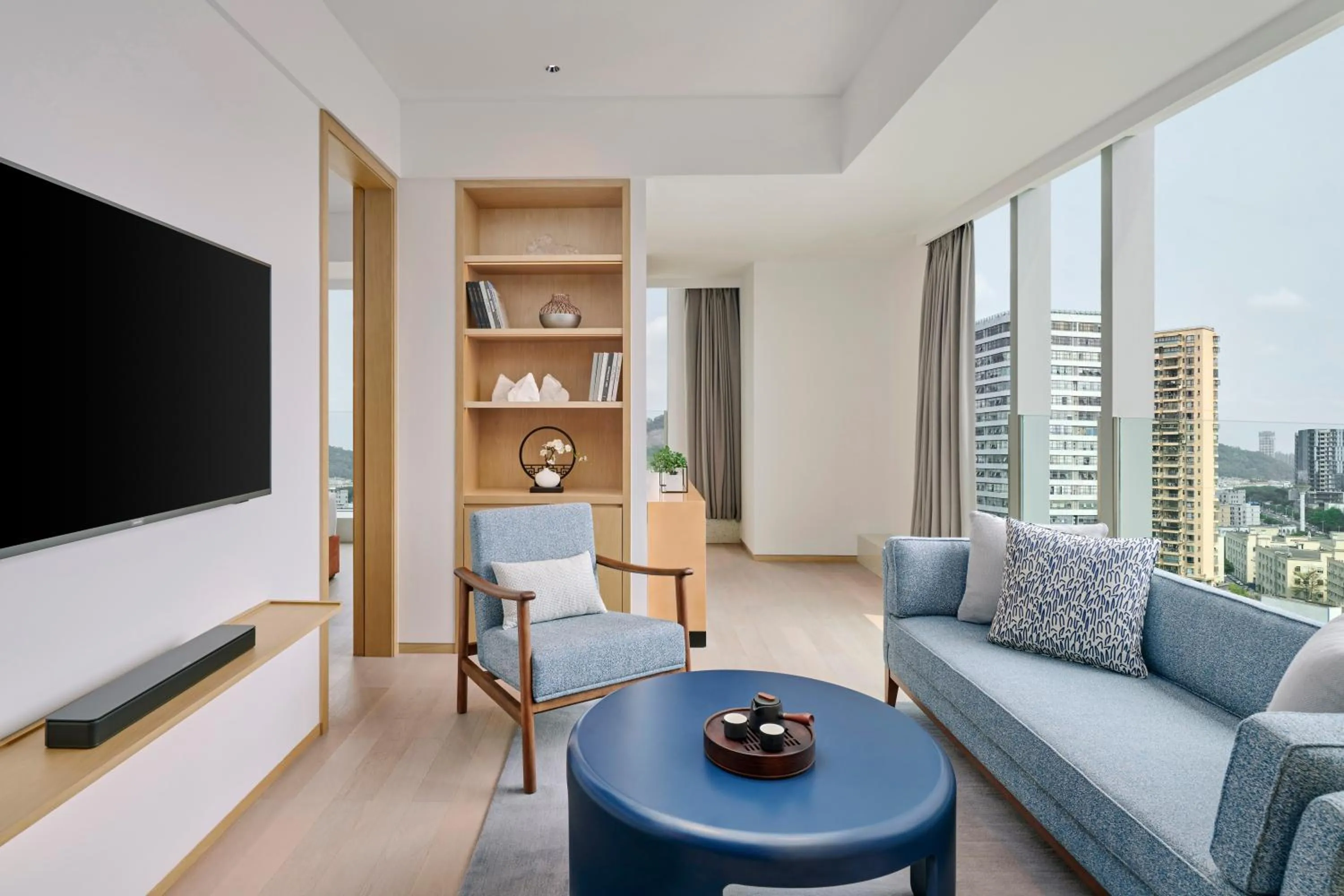 Two-Bedroom Premium King - single occupancy in DoubleTree by Hilton Shenzhen Airport Residences