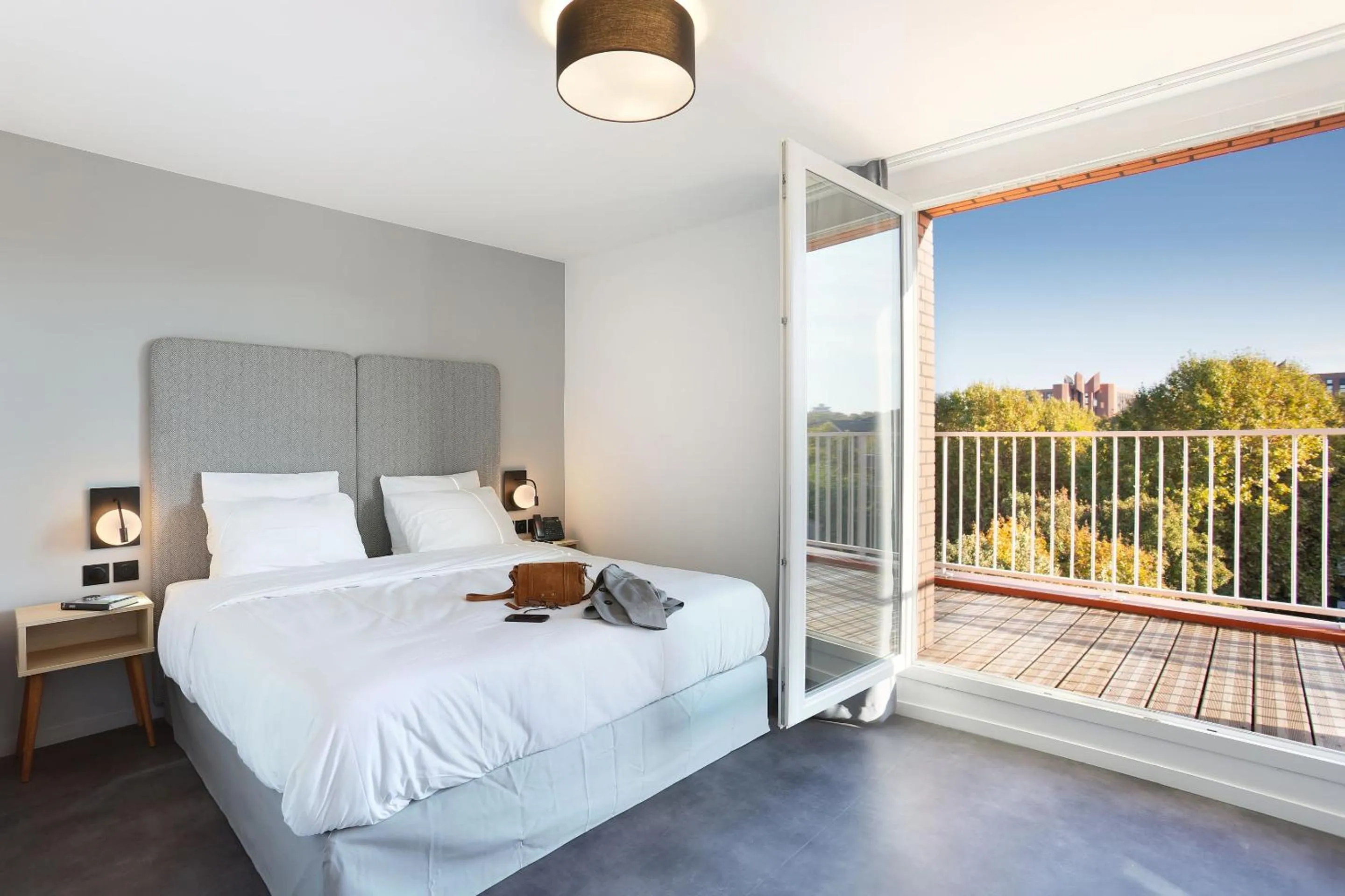 Studio with Balcony in Appart Hotel Odalys City Toulouse Centre Compans Caffarelli