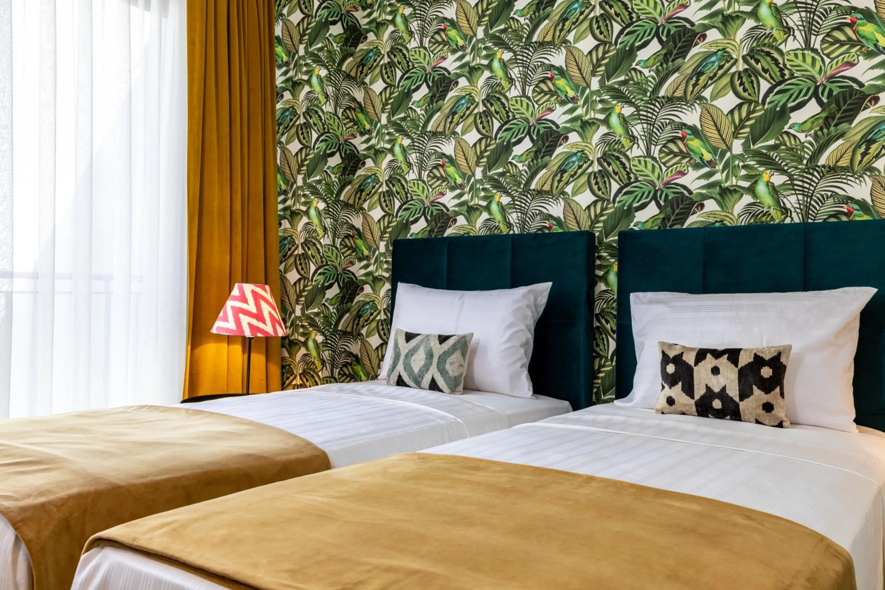 Deluxe Twin Room in Green Parrot Hotel Istanbul