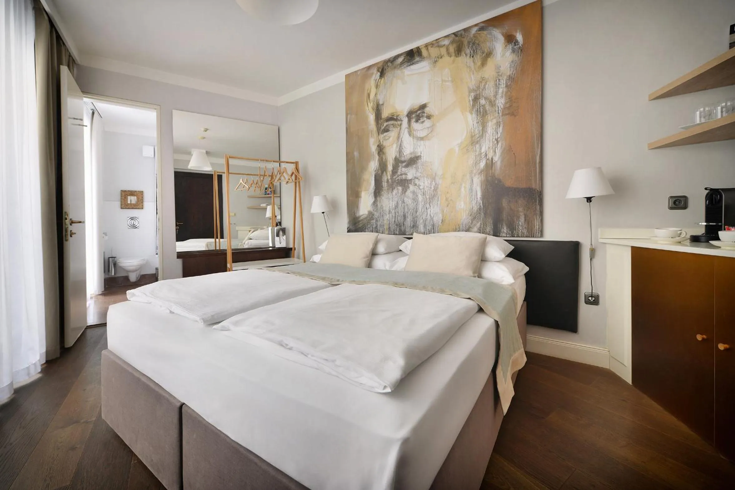 Small Double Room in Design Hotel Neruda