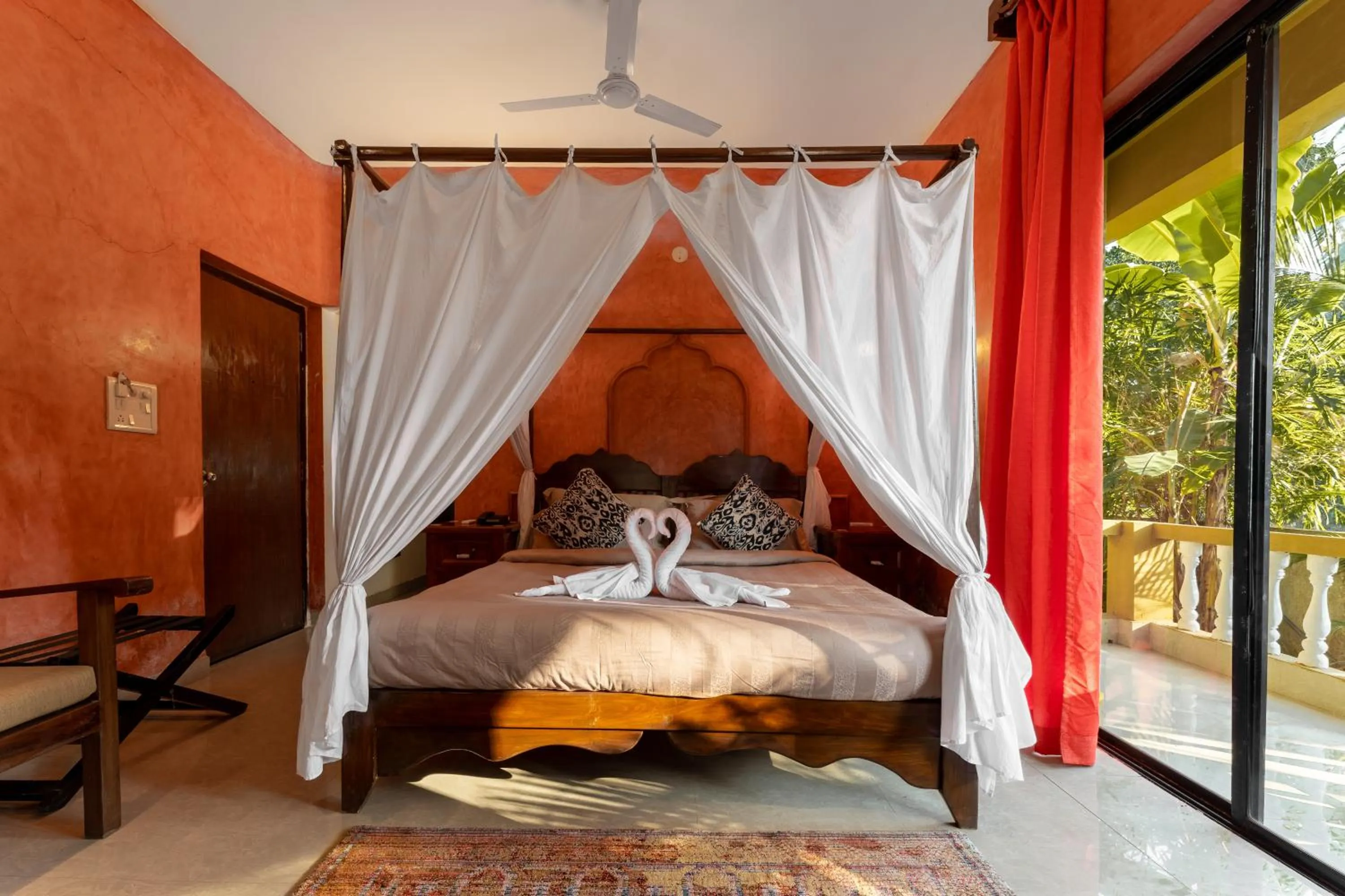 Double Room in juSTa Morjim Beach Resort Goa - 80 Steps from Morjim Beach