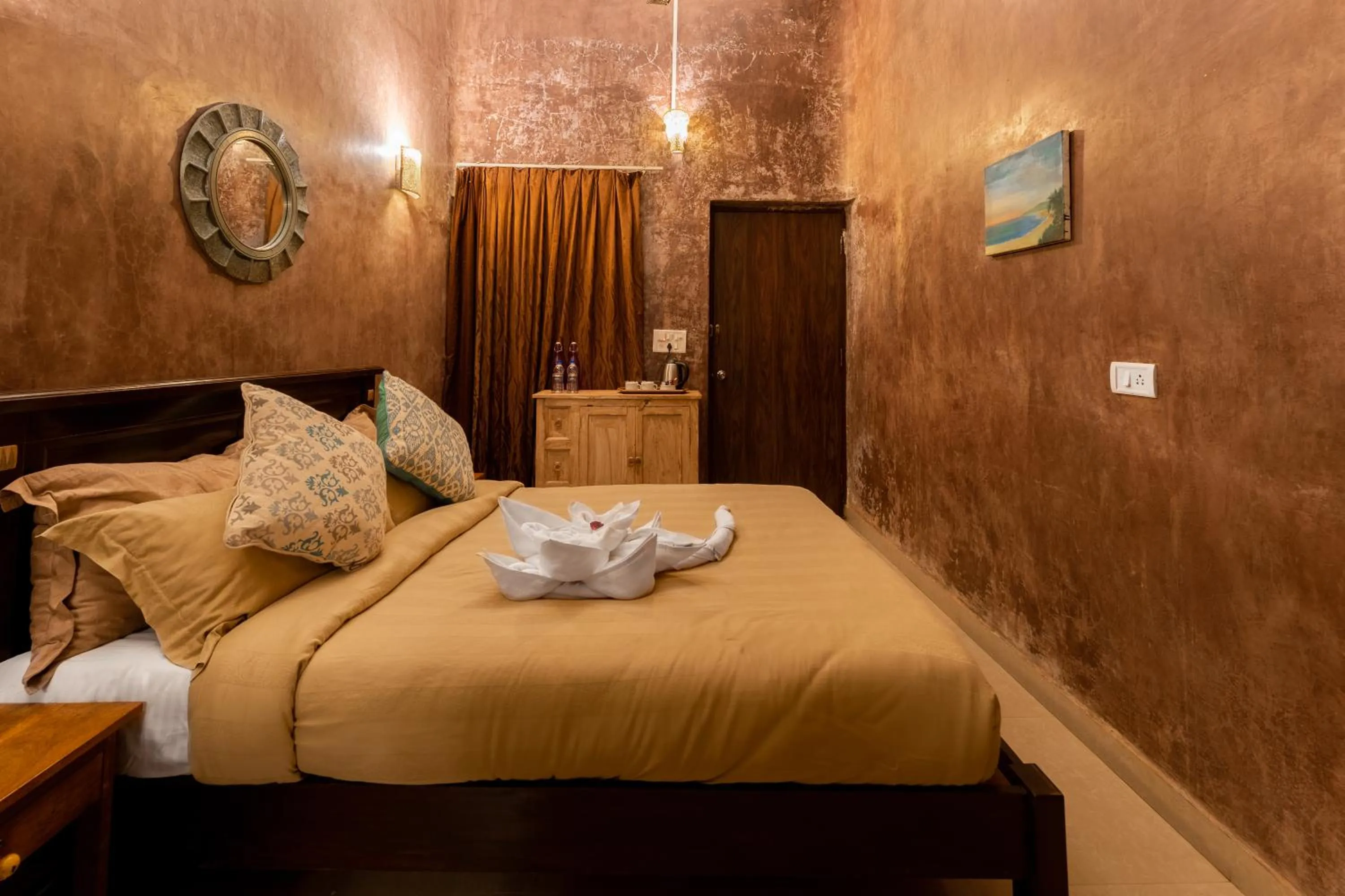 Superior King Room  in juSTa Morjim Beach Resort Goa - 80 Steps from Morjim Beach