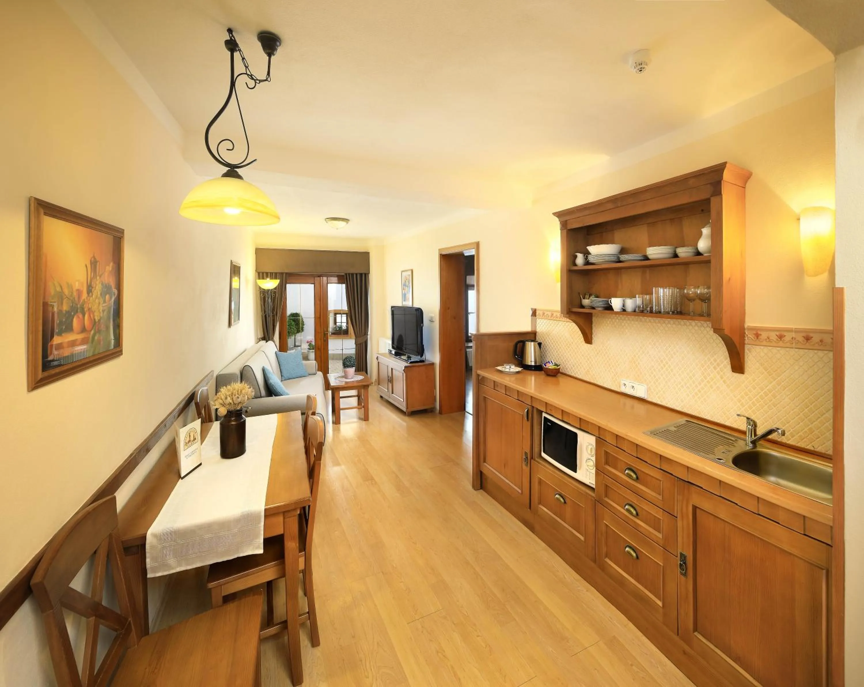 Patio Apartment in Castle View Apartments